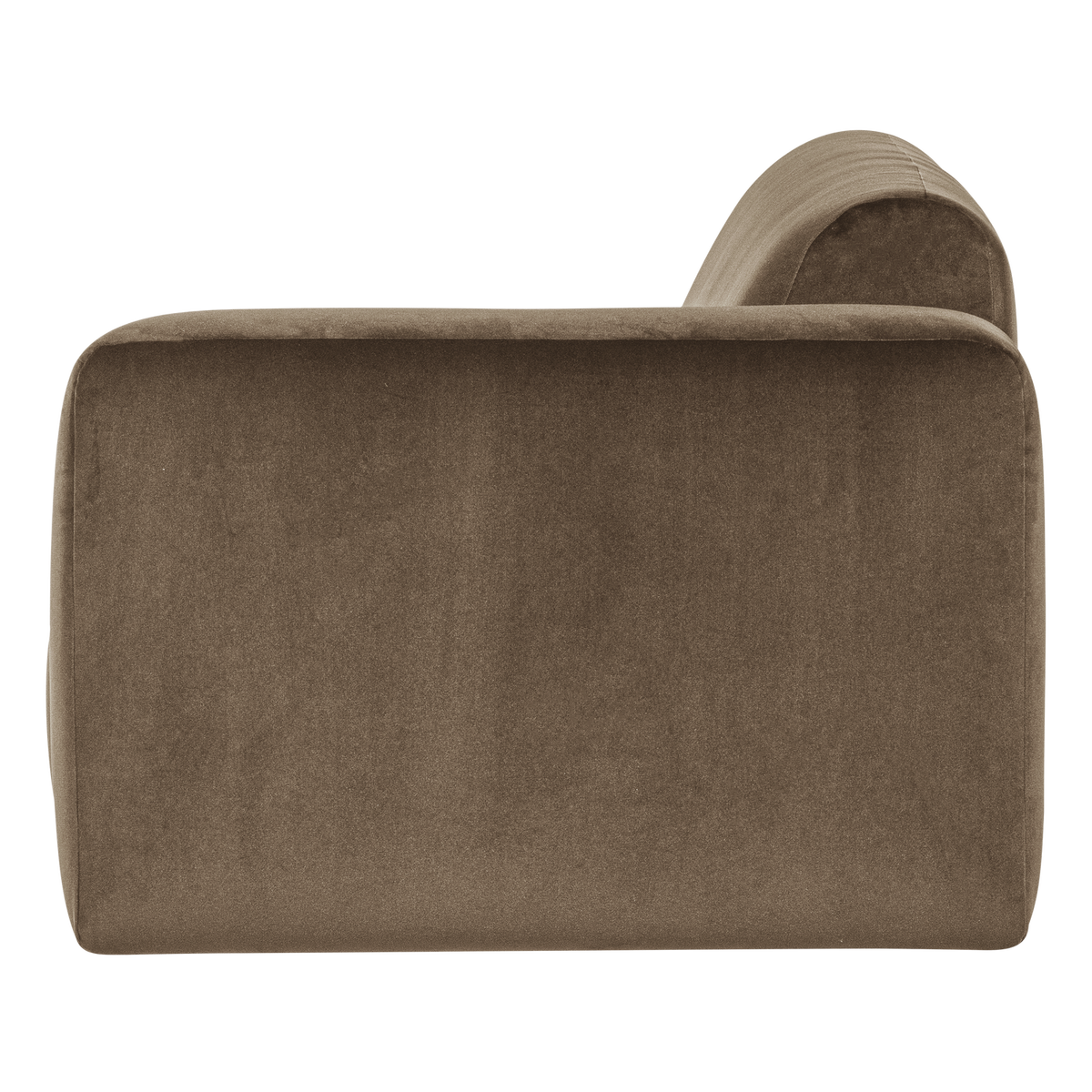 MOJO BASE 1,5-SITZER ELEMENT ARM RECHTS SAMT TAUPE [fsc]