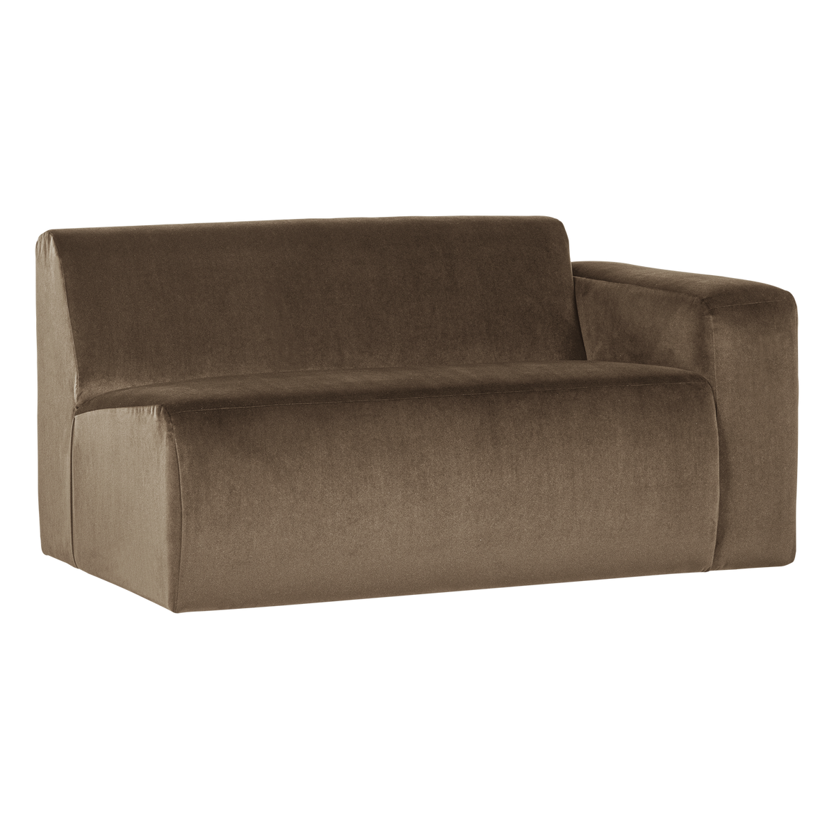 MOJO BASE 1,5-SITZER ELEMENT ARM RECHTS SAMT TAUPE [fsc]