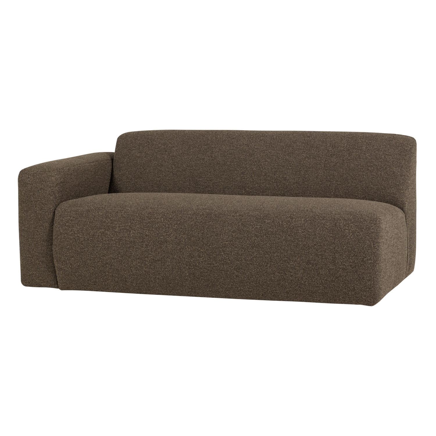 MOJO BASE 2-SITZER ELEMENT ARM LINKS BOUCLE BRAUN [fsc]