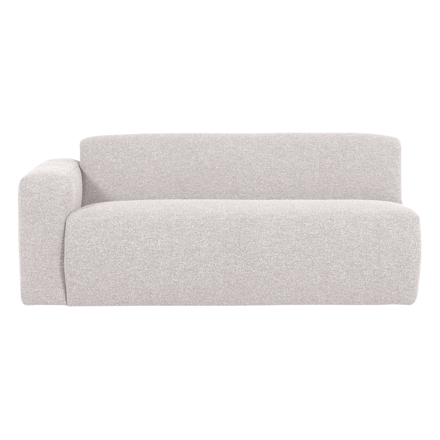 MOJO BASE 2-SITZER ELEMENT ARM LINKS BOUCLE ECRU [fsc]