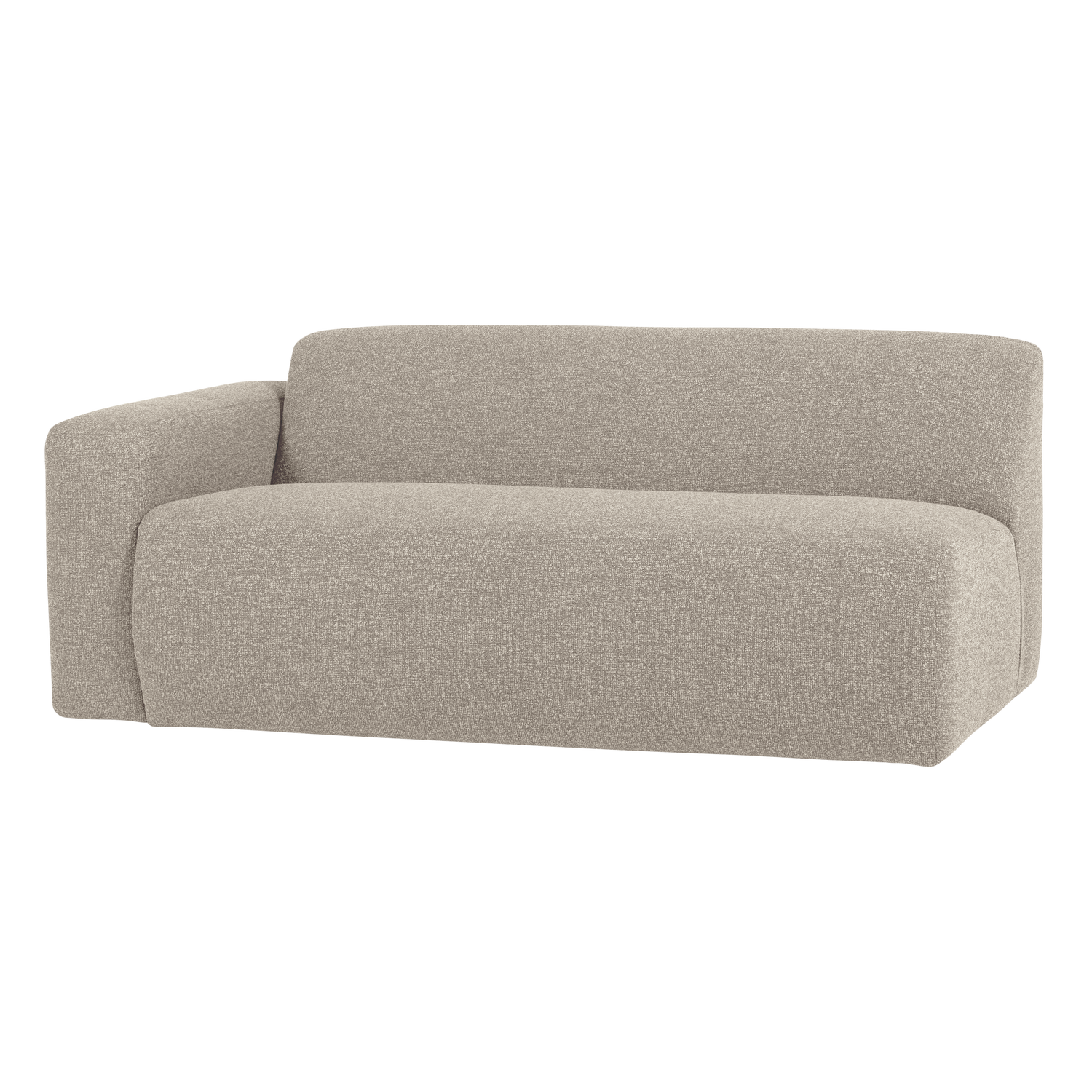 MOJO BASE 2-SITZER ELEMENT ARM LINKS BOUCLE BEIGE [fsc]