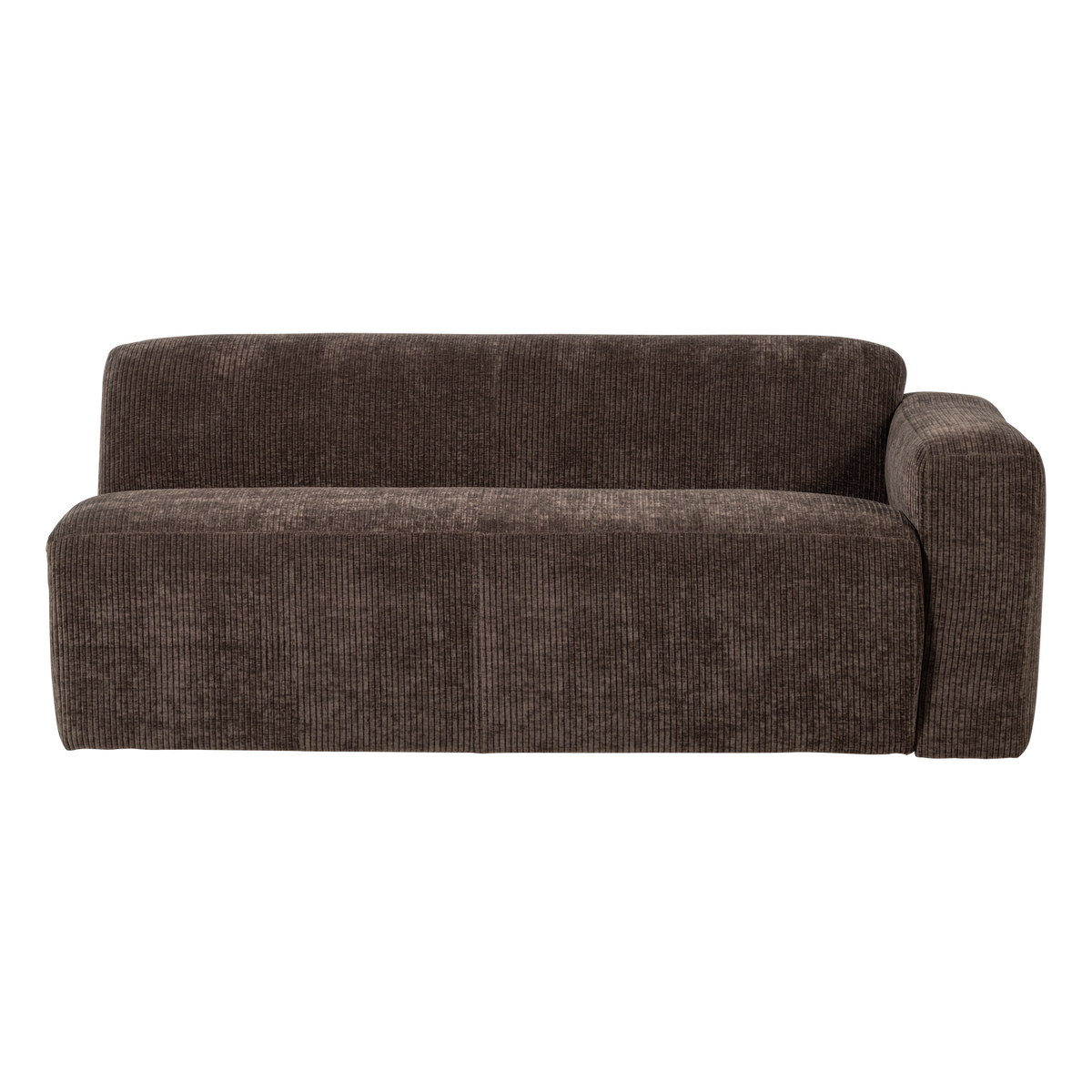 MOJO BASE 2-SITZER ELEMENT ARM RECHTS RIB BRAUN [fsc]