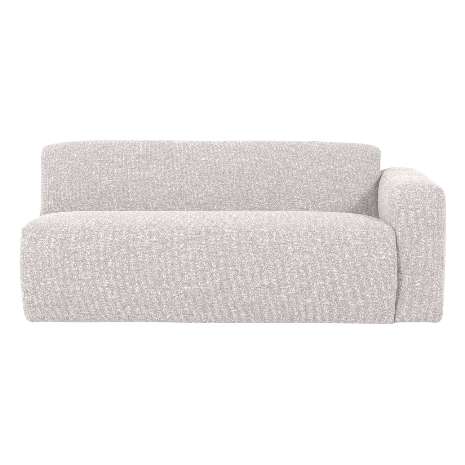MOJO BASE 2-SITZER ELEMENT ARM RECHTS BOUCLE ECRU [fsc]