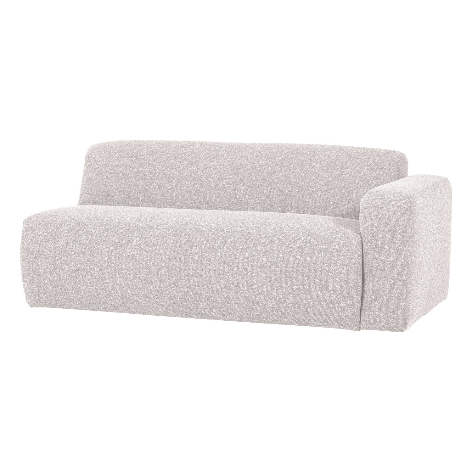 MOJO BASE 2-SITZER ELEMENT ARM RECHTS BOUCLE ECRU [fsc]