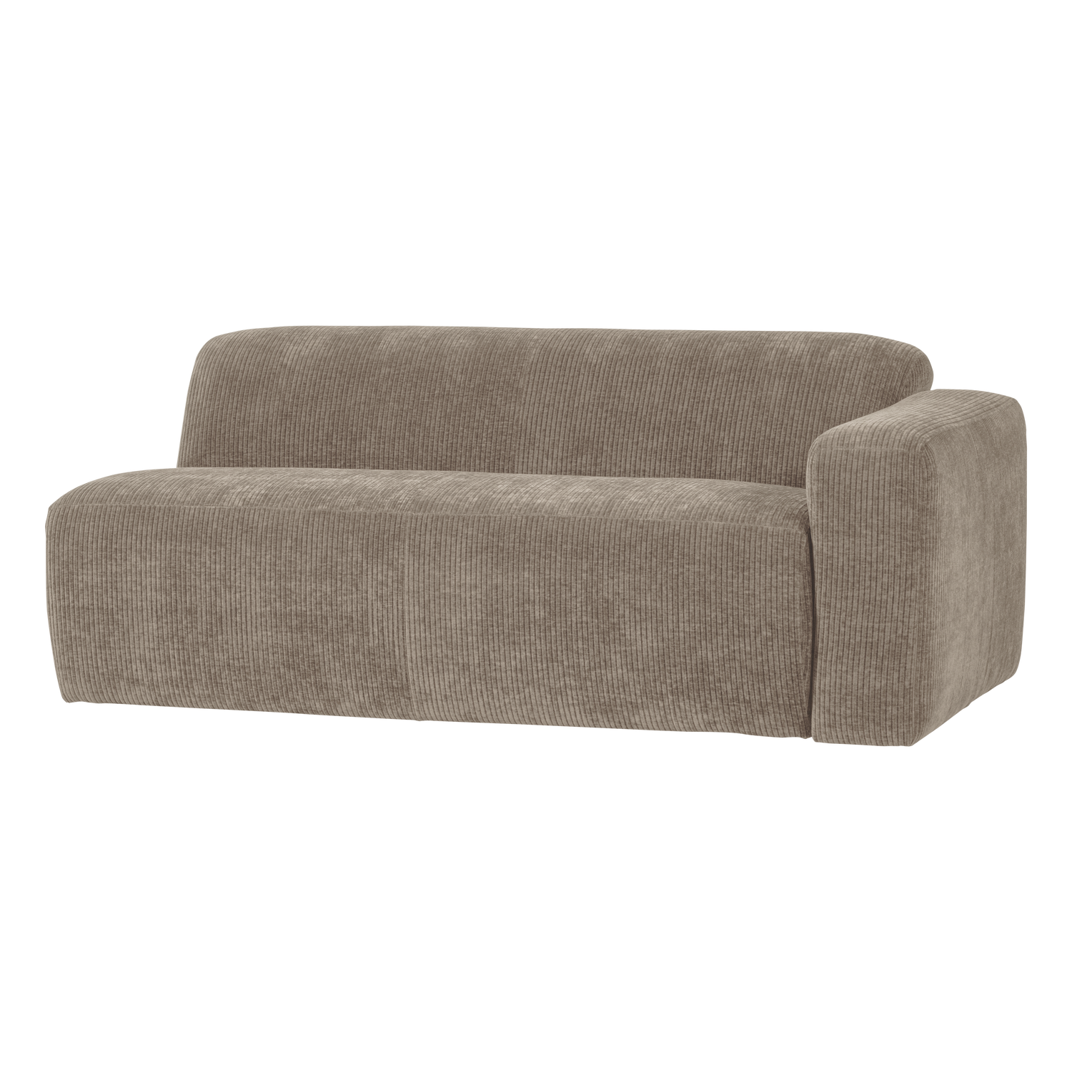 MOJO BASE 2-SITZER ELEMENT ARM RECHTS RIB DUNKELSAND [fsc]