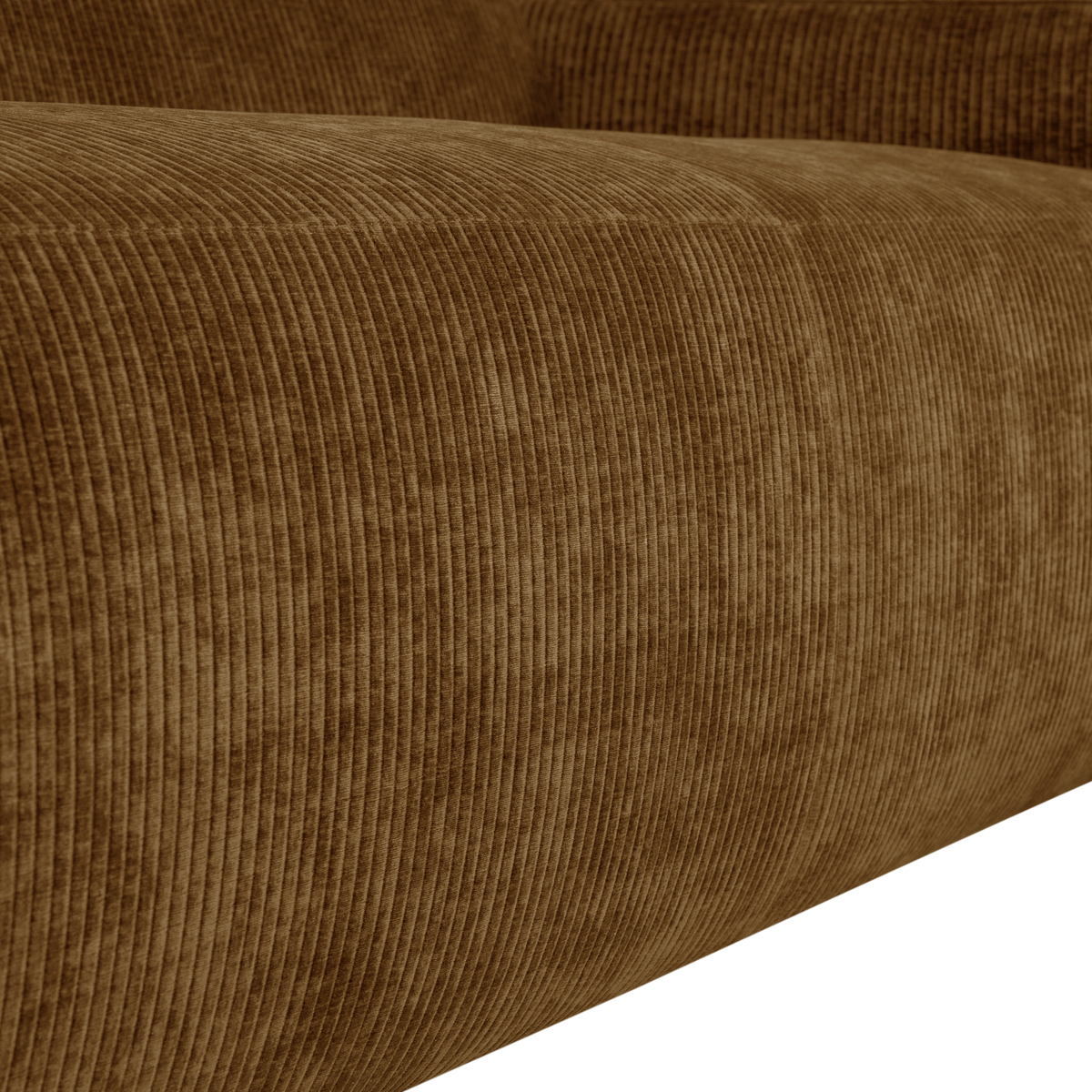 MOJO BASE 2-SITZER ELEMENT ARM RECHTS RIB HONIGGELB [fsc]