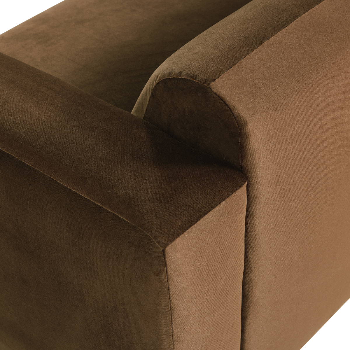 MOJO BASE 2-SITZER ELEMENT ARM RECHTS SAMT HONIGGELB [fsc]
