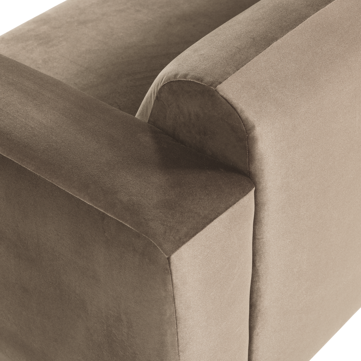 MOJO BASE 2-SITZER ELEMENT ARM RECHTS SAMT KHAKI [fsc]