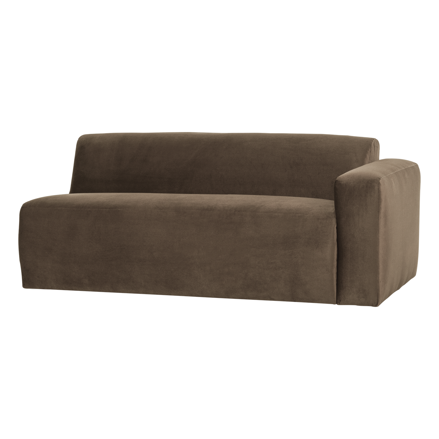 MOJO BASE 2-SITZER ELEMENT ARM RECHTS SAMT TAUPE [fsc]