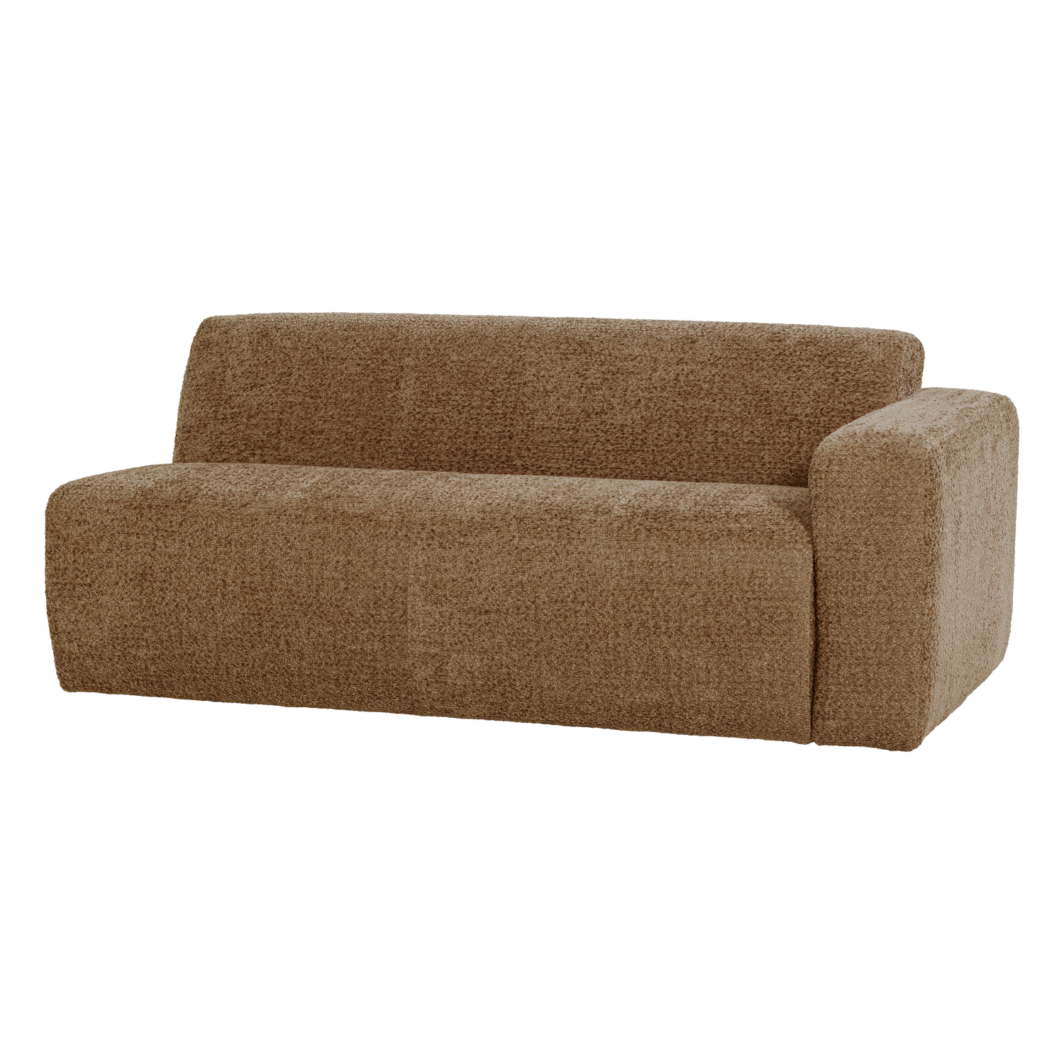 MOJO BASE 2-SITZER ELEMENT ARM RECHTS WOLLE HONIGGELB[fsc]