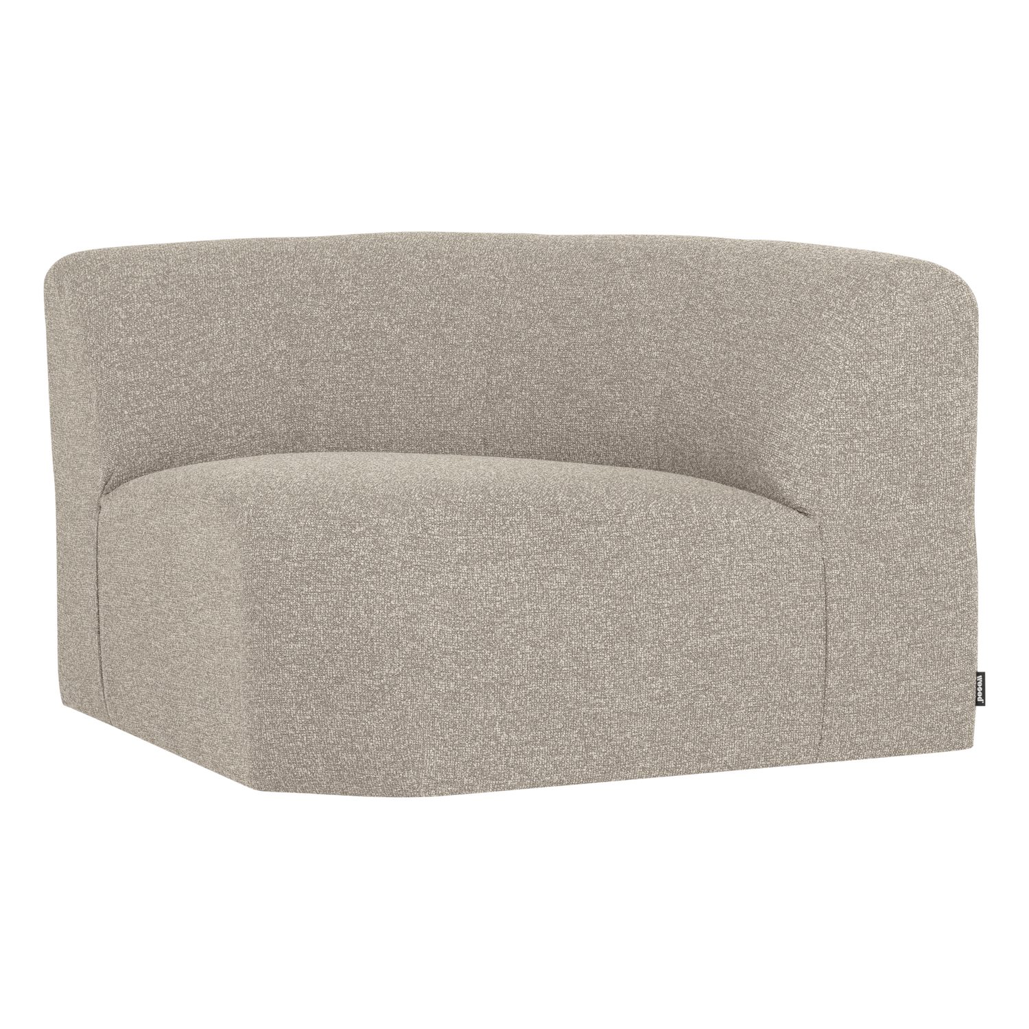MOJO BASE ECKELEMENT RONDE BOUCLE BEIGE MELANGE [fsc]