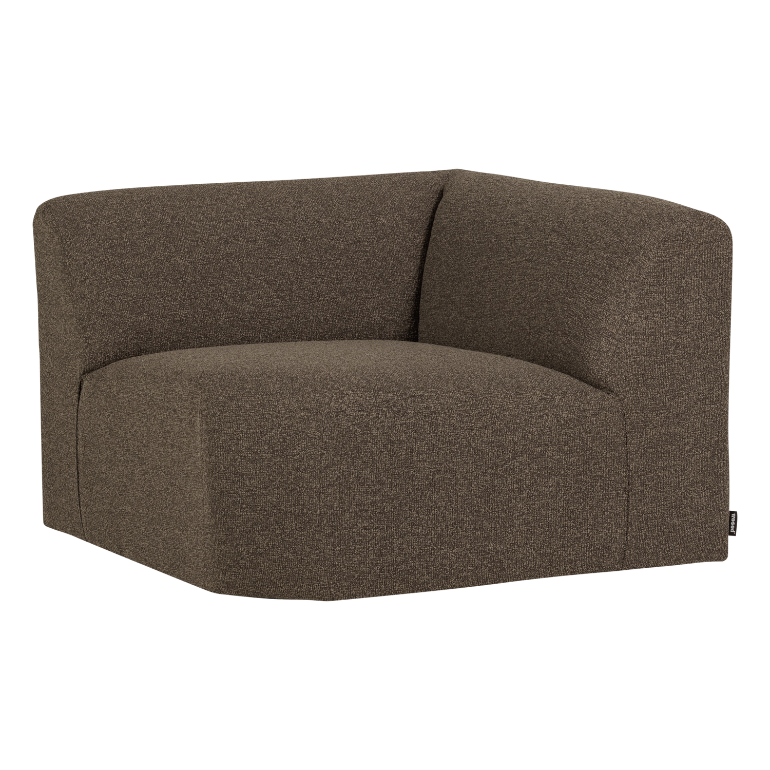 MOJO BASE ECKELEMENT RECHT BOUCLE BRAUN MELANGE [fsc]
