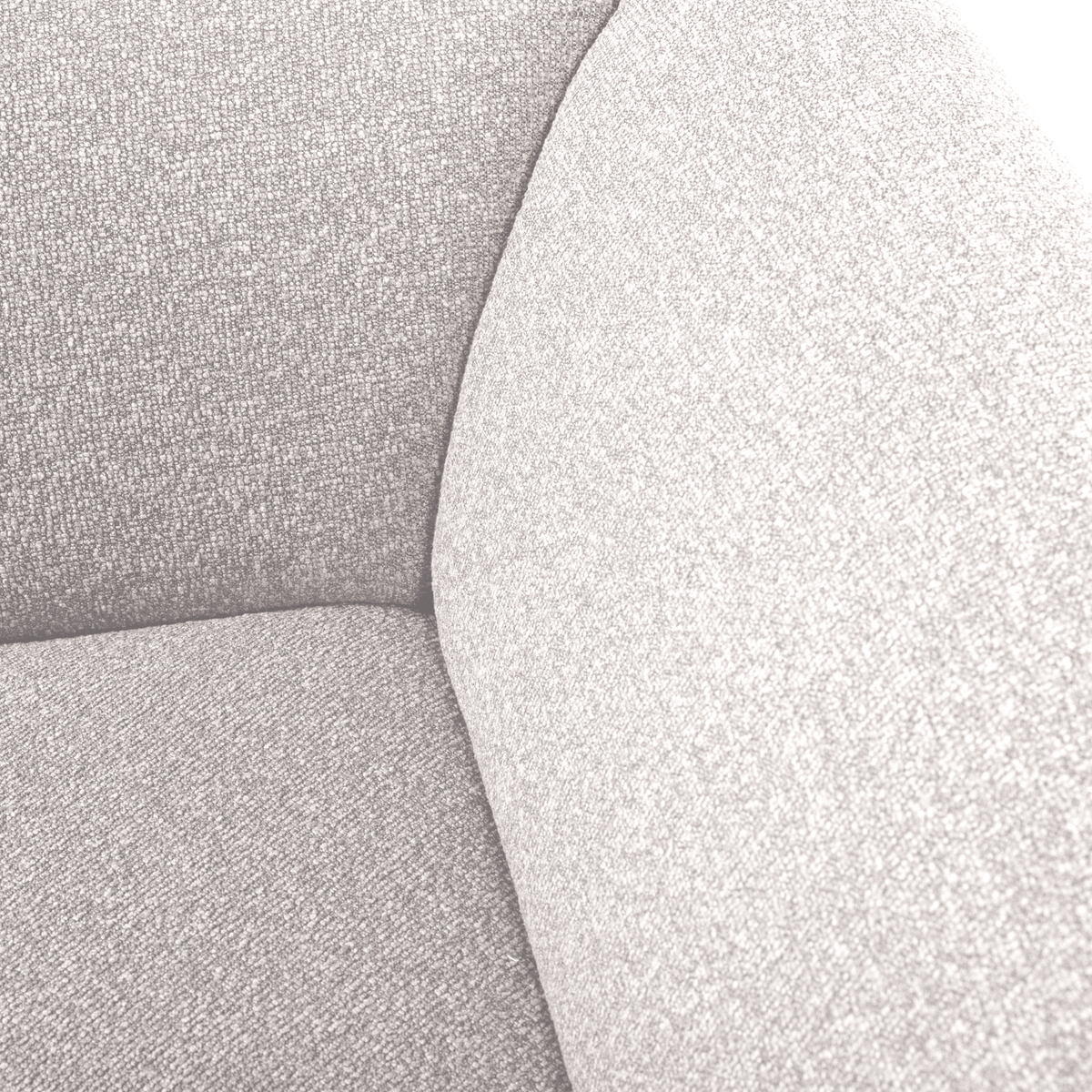 MOJO BASE ECKELEMENT RECHT BOUCLE ECRU MELANGE [fsc]