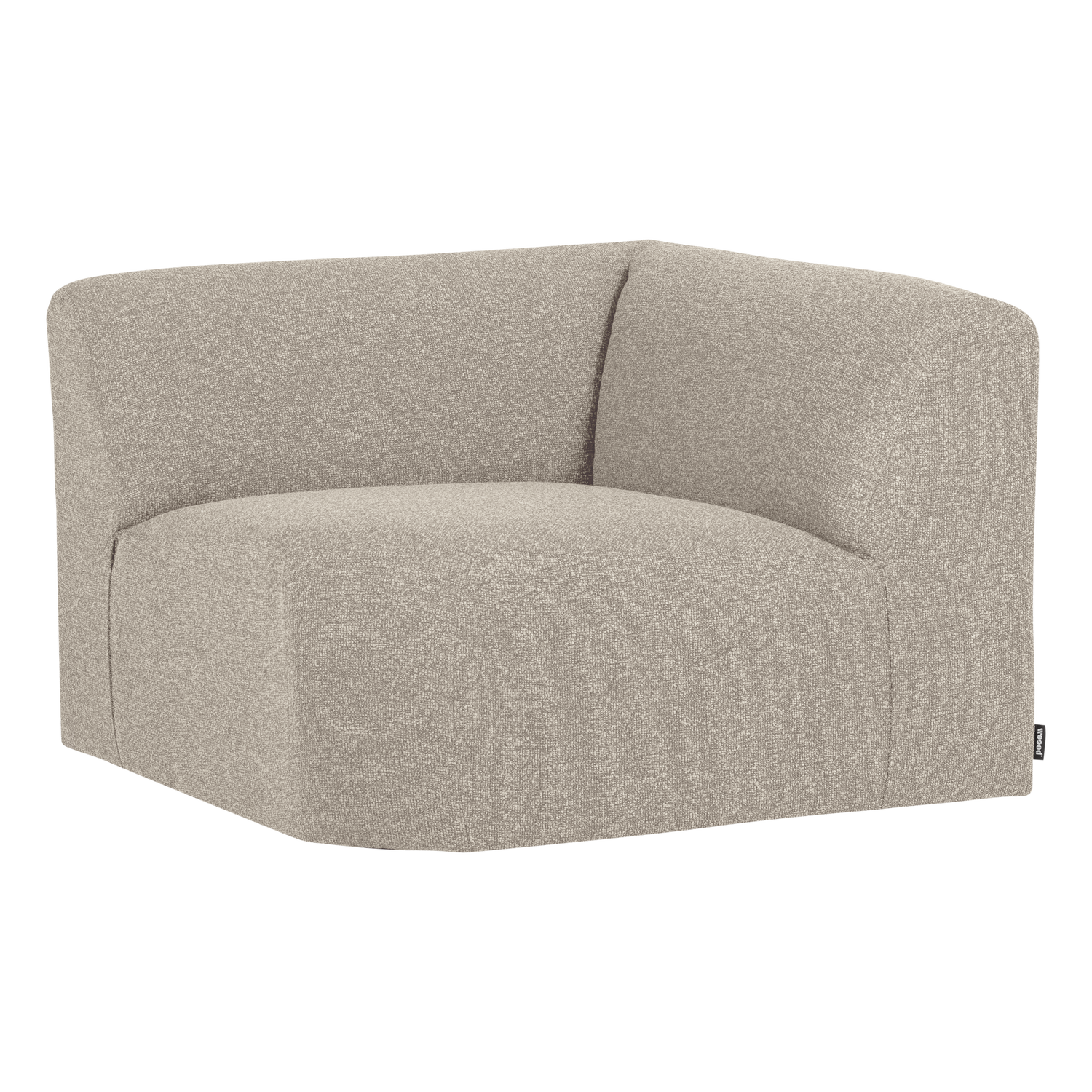MOJO BASE ECKELEMENT RECHT BOUCLE BEIGE MELANGE [fsc]