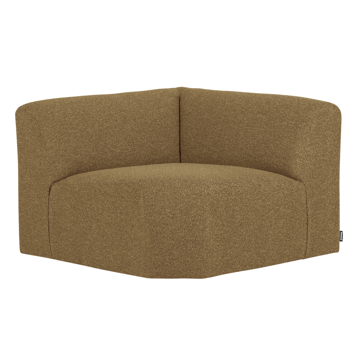 MOJO BASE ECKELEMENT RECHT BOUCLE GELB/BRUN MELANGE [fsc]