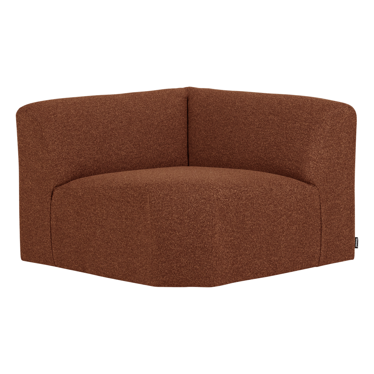 MOJO BASE ECKELEMENT RECHT BOUCLE ROSTBRAUN MELANGE [fsc]