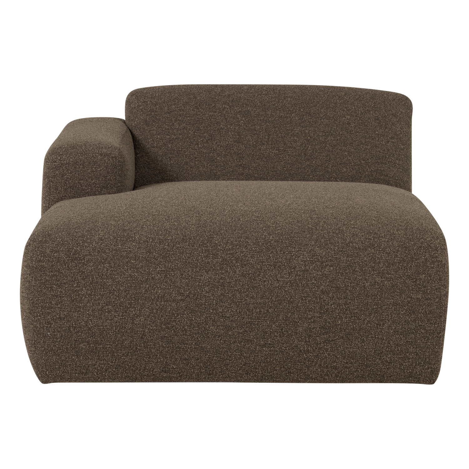MOJO BASE CHAISE LONGUE ELEMENT LINKS BOUCLE BRAUN [fsc]