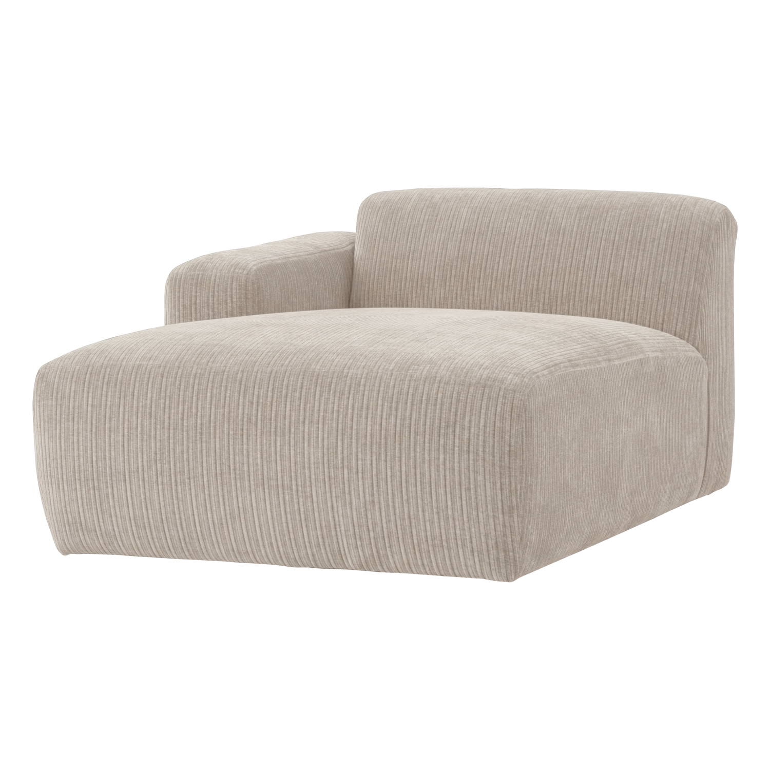 MOJO BASE CHAISE LONGUE ELEMENT LINKS GERIPPTER ECRU [fsc]