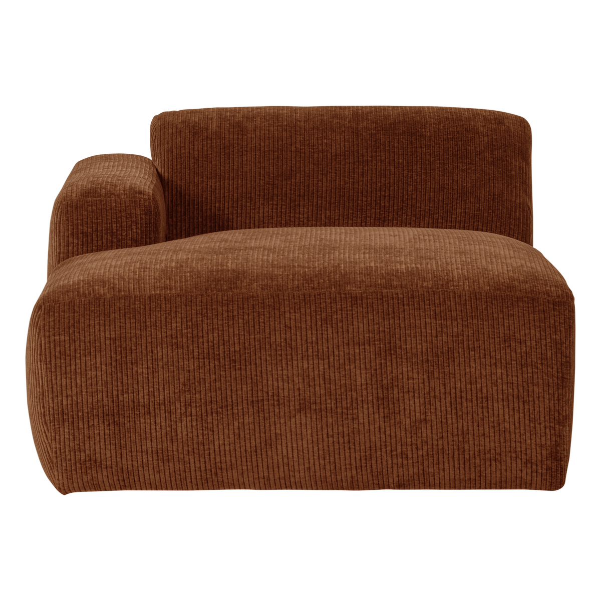 MOJO BASE CHAISE LONGUE ELEMENT LINKS RIB ROSTBRAUN [fsc]