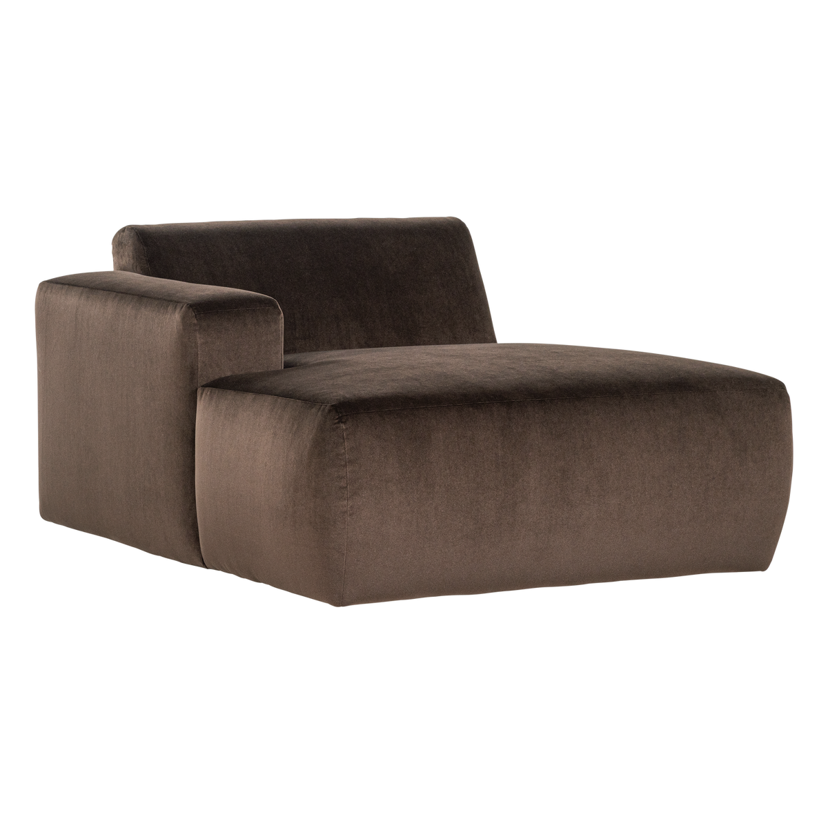 MOJO BASE CHAISE LONGUE ELEMENT LINKS SAMT BRAUN [fsc]