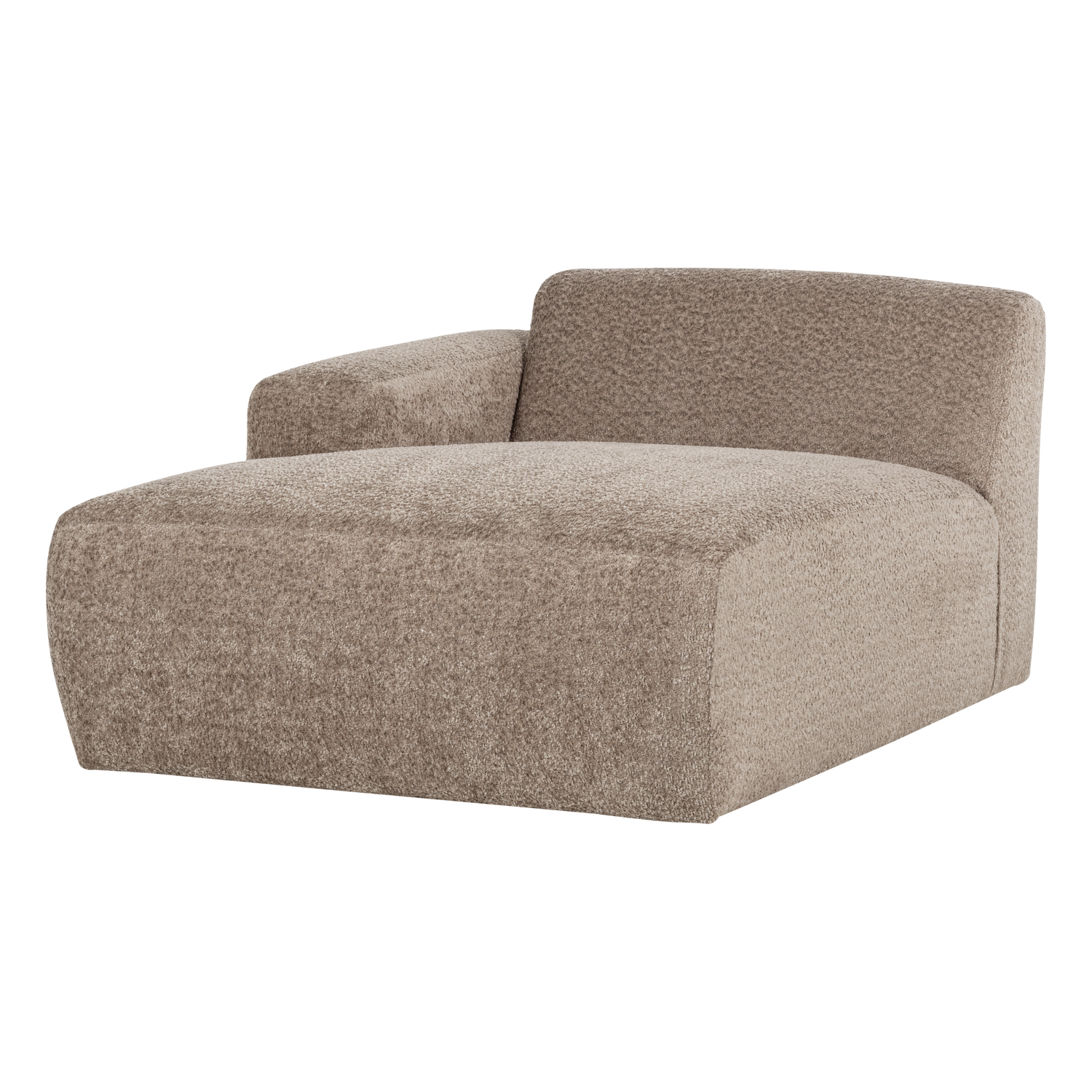 MOJO BASE CHAISE LONGUE ELEMENT LINKS WOLLE DUNKELSAND [fsc]