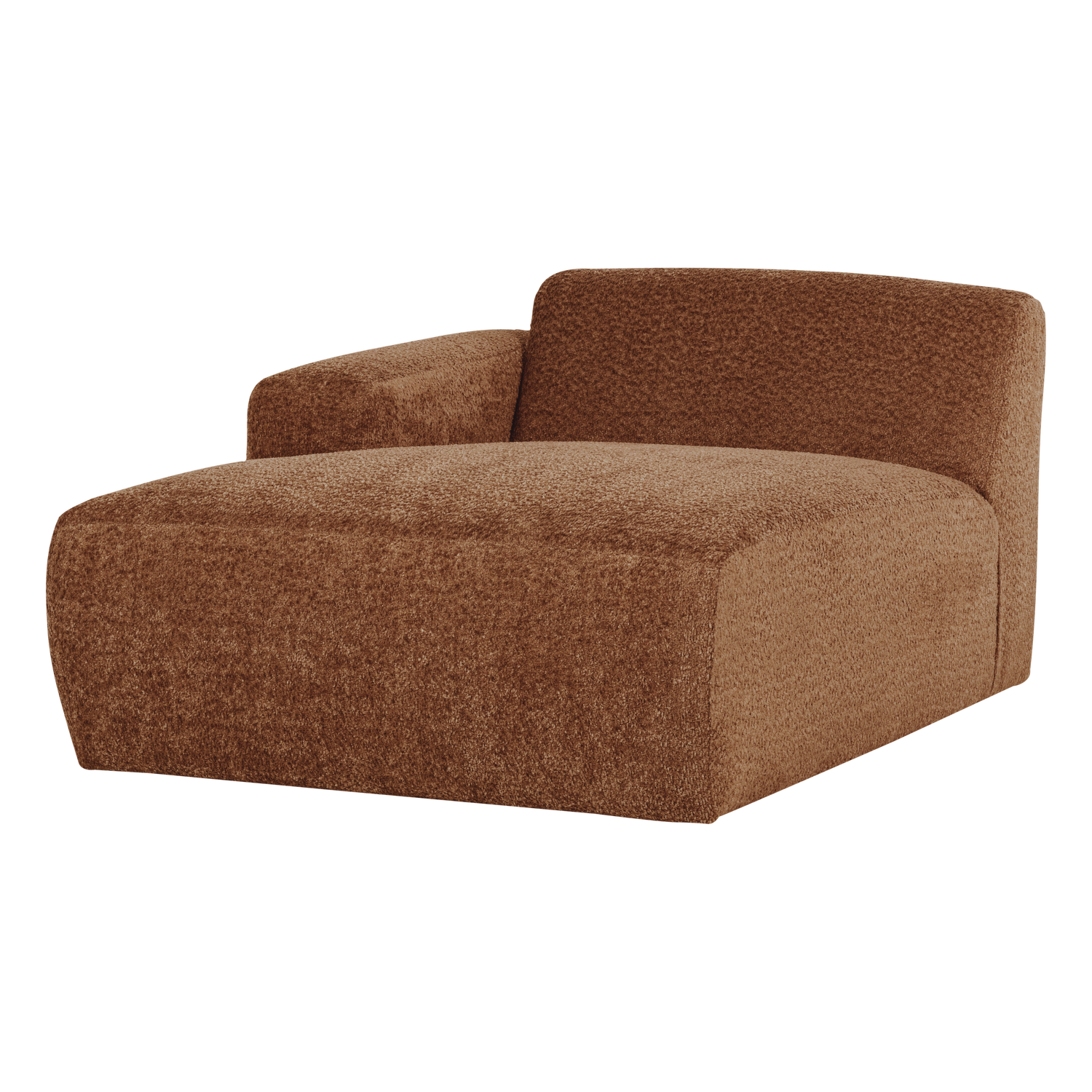 MOJO BASE CHAISE LONGUE ELEMENT LINKS WOLLE BRAUN [fsc]