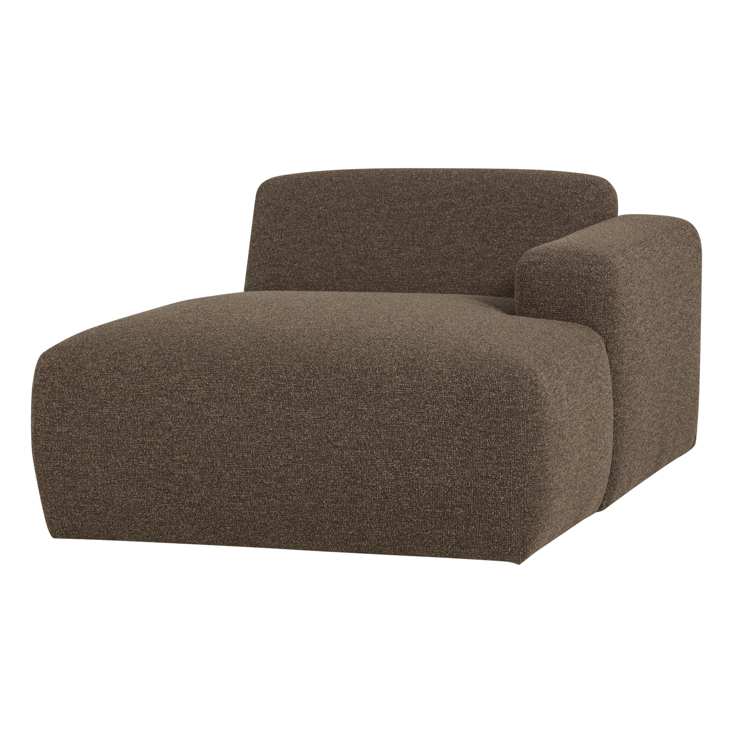MOJO BASE CHAISE LONGUE ELEMENT RECHTS BOUCLE BRAUN [fsc]