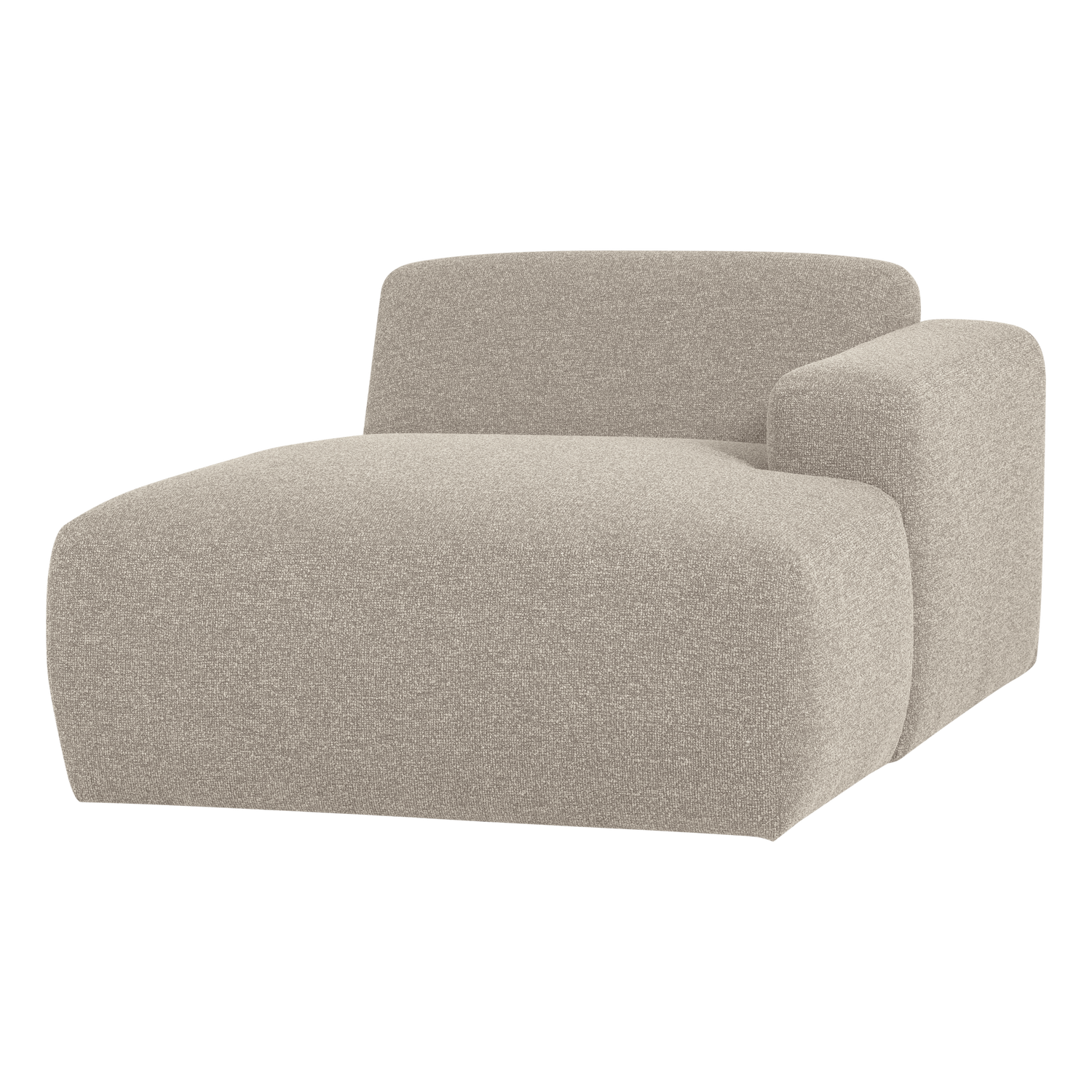 MOJO BASE CHAISE LONGUE ELEMENT RECHTS BOUCLE BEIGE [fsc]