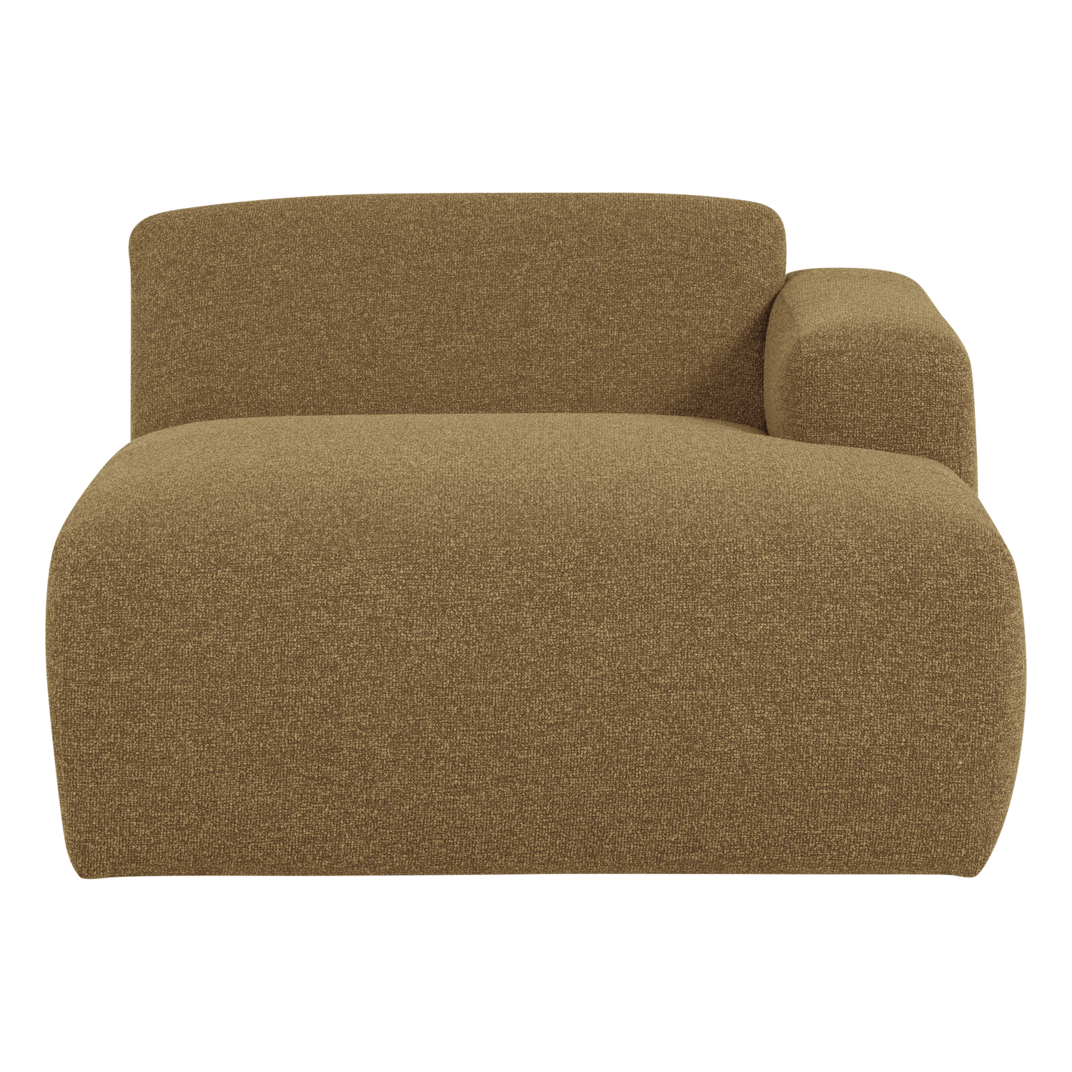 MOJO BASE CHAISE LONGUE ELEMENT RECHTS BOUCLE GELBRAUN [fsc]