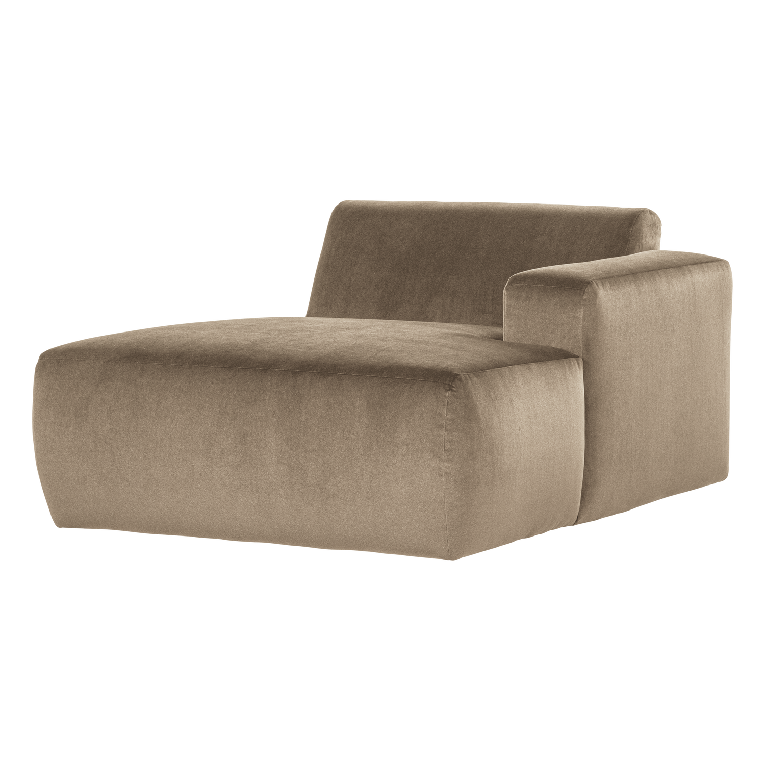 MOJO BASE CHAISE LONGUE ELEMENT RECHTS SAMT KHAKI [fsc]