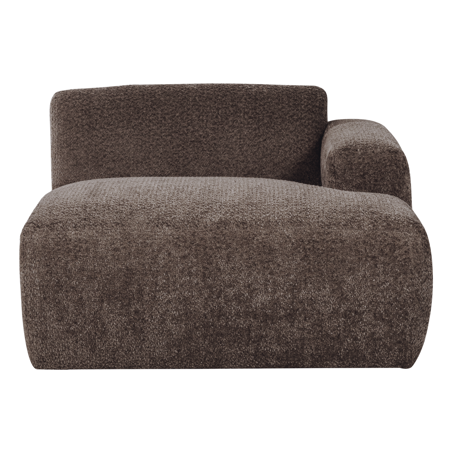 MOJO BASE CHAISE LONGUE ELEMENT RECHTS WOLLE BRAUN [fsc]