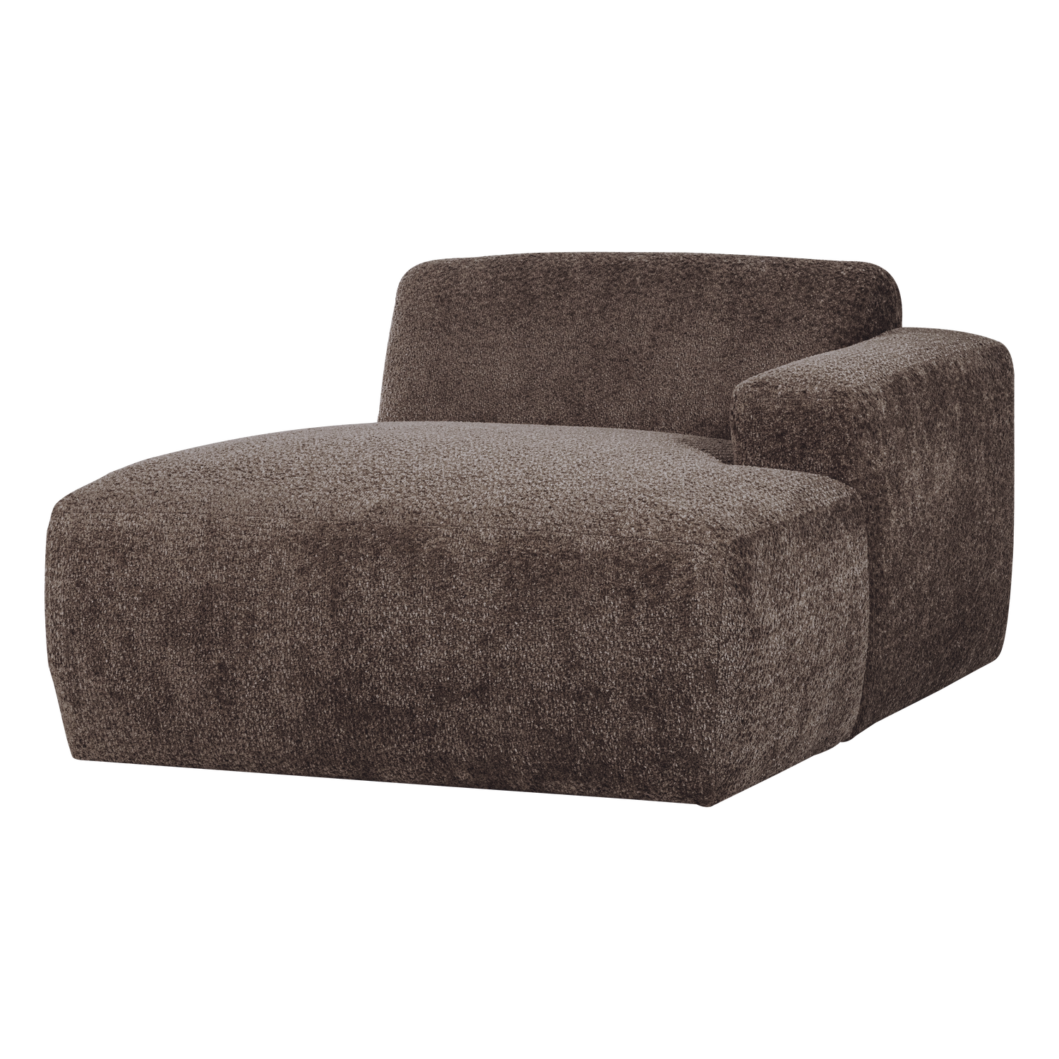 MOJO BASE CHAISE LONGUE ELEMENT RECHTS WOLLE BRAUN [fsc]