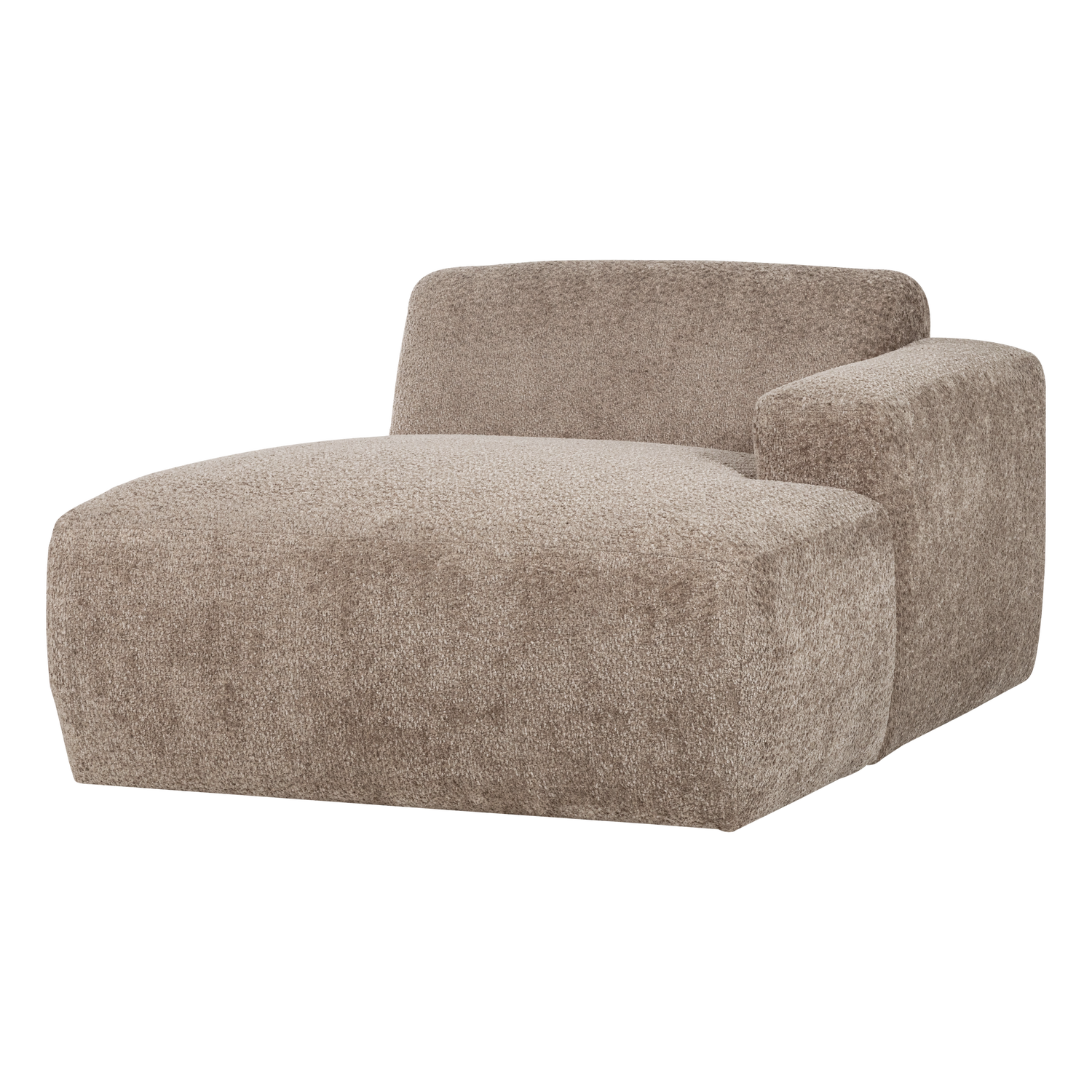 MOJO BASE CHAISE LONGUE ELEMENT RECHTS WOLLE DUNKELSAND[fsc]