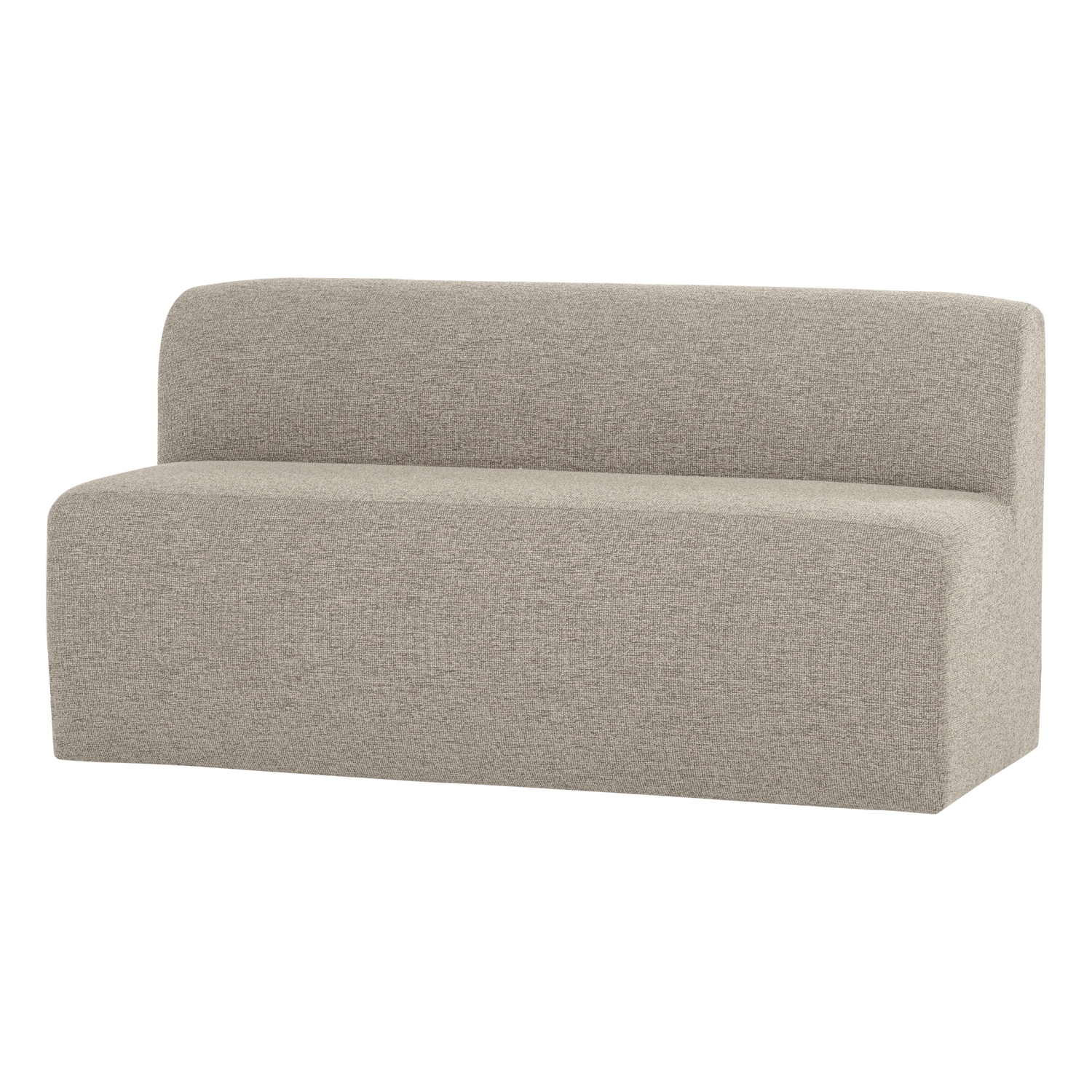 MOJO BASE ESSBANK 164 CM MIT RÜCKENLEHNE BOUCLE BEIGE [fsc]