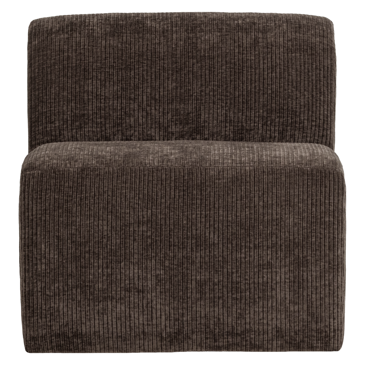 MOJO BASE ESSBANK 84 CM RÜCKENLEHNE GERIPPTER BRAUN [fsc]