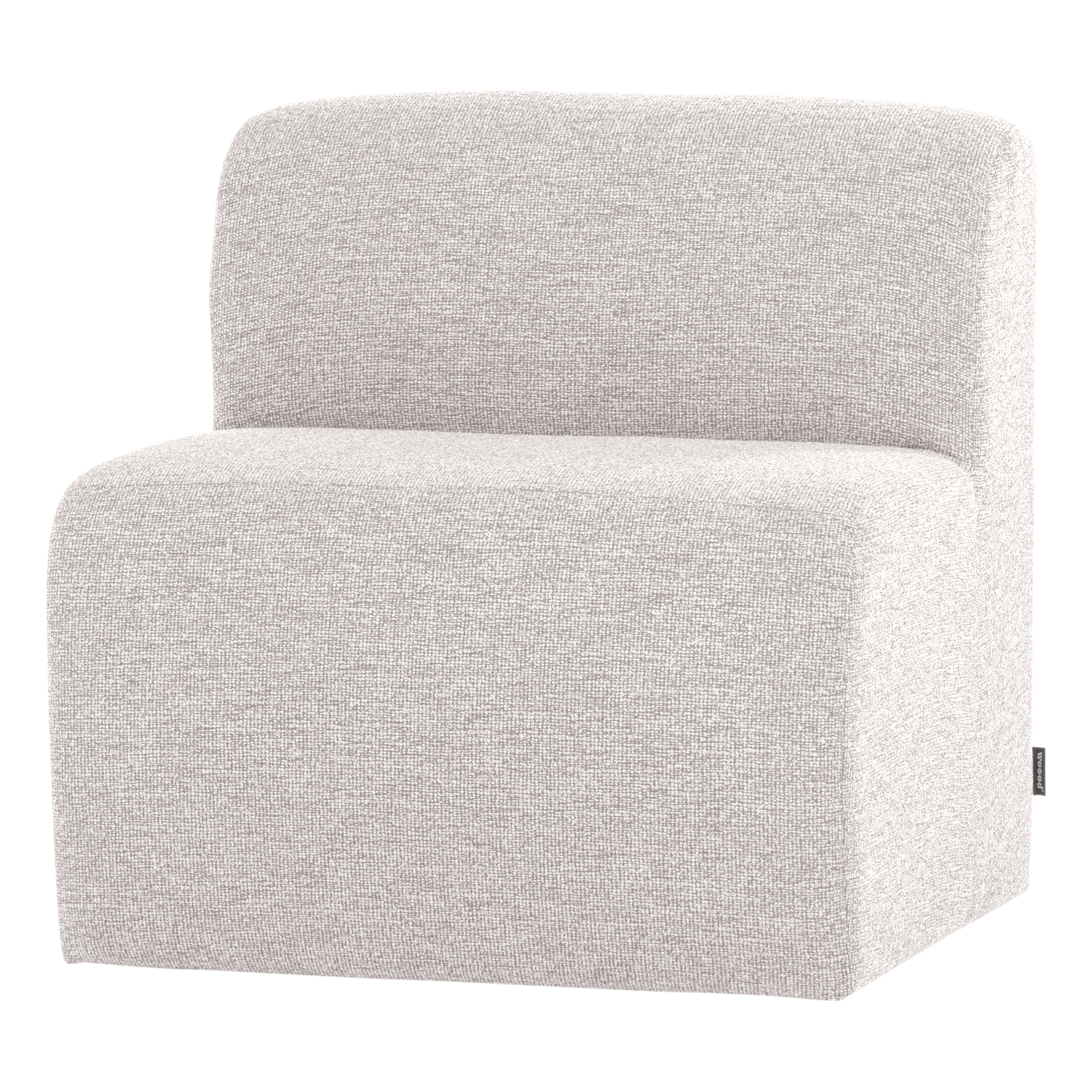 MOJO BASE ESSBANK 84 CM MIT RÜCKENLEHNE BOUCLE ECRU [fsc]