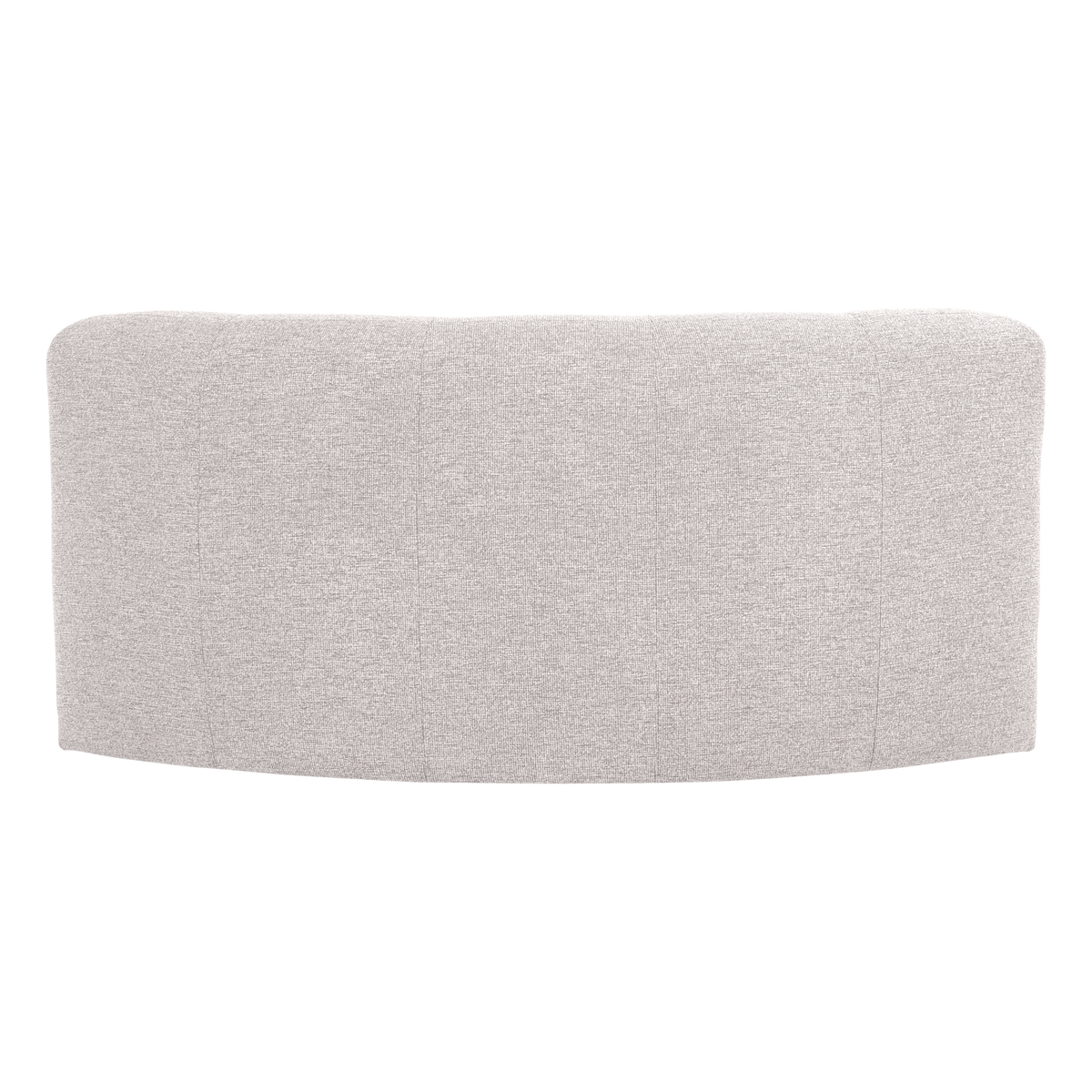 MOJO BASE ESSBANK HALBRUND MIT RÜCKENLEHNE BOUCLE ECRU [fsc]