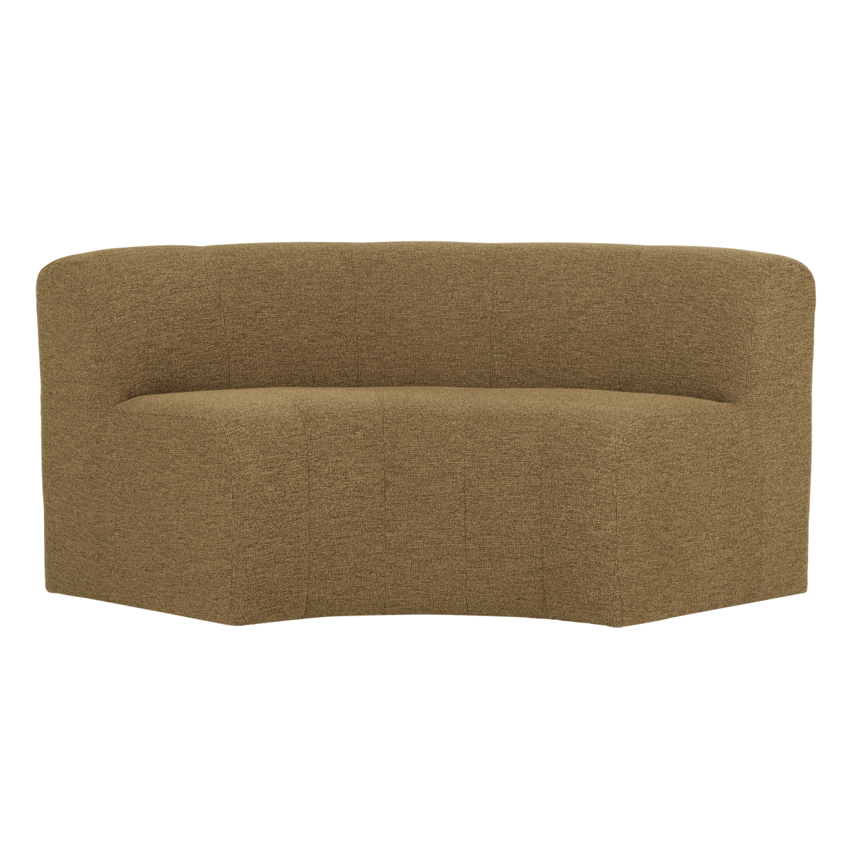 MOJO BASE ESSBANK HALBRUND RUCKEN BOUCLE GELB/BRAUN [fsc]