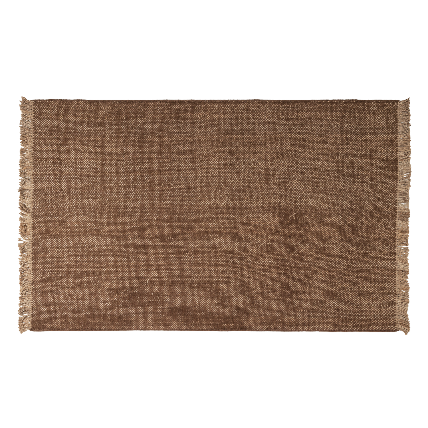 RUGLIO TEPPICH 170X240 CM WOLLE/JUTE BRAUN