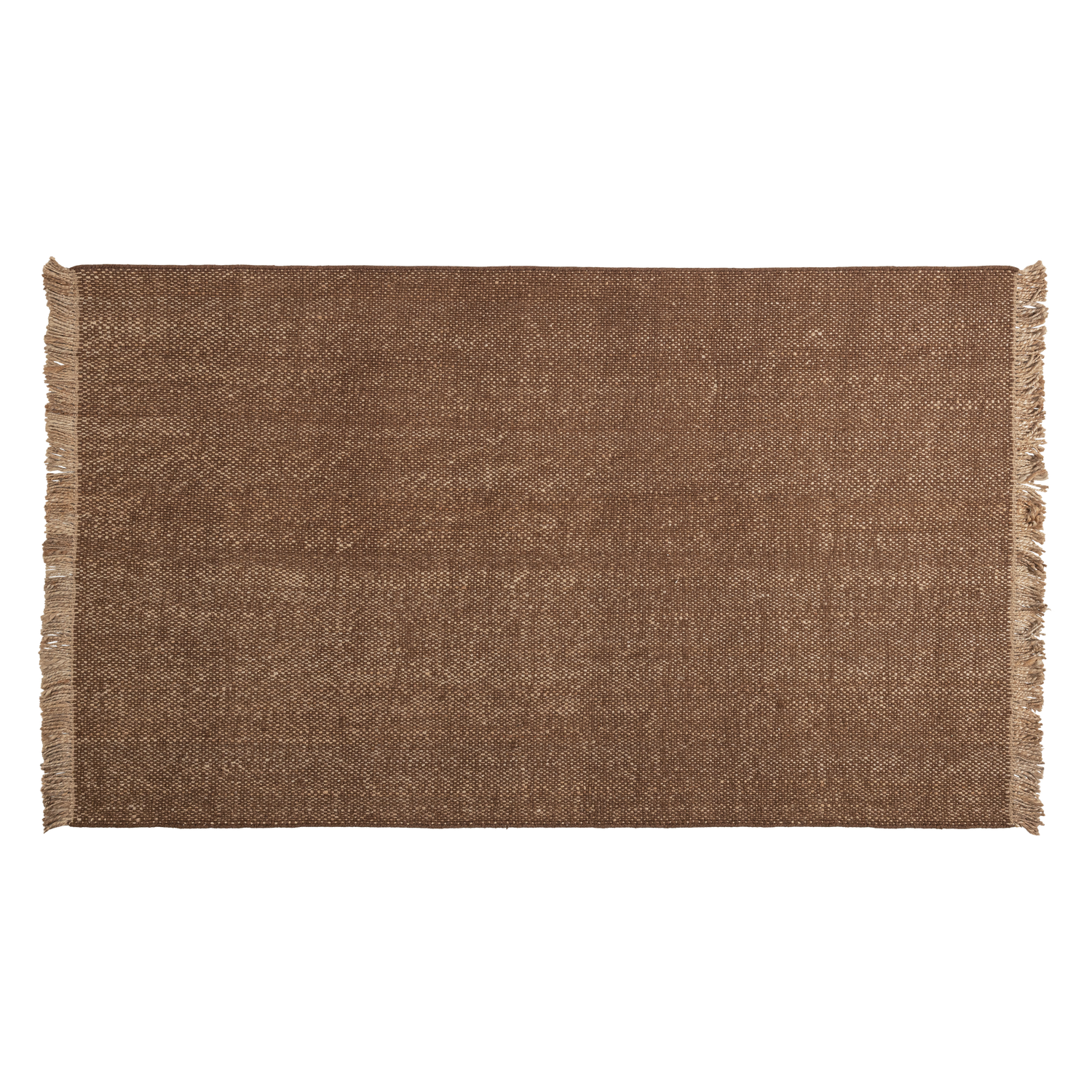 RUGLIO TEPPICH 200X300 CM WOLLE/JUTE BRAUN