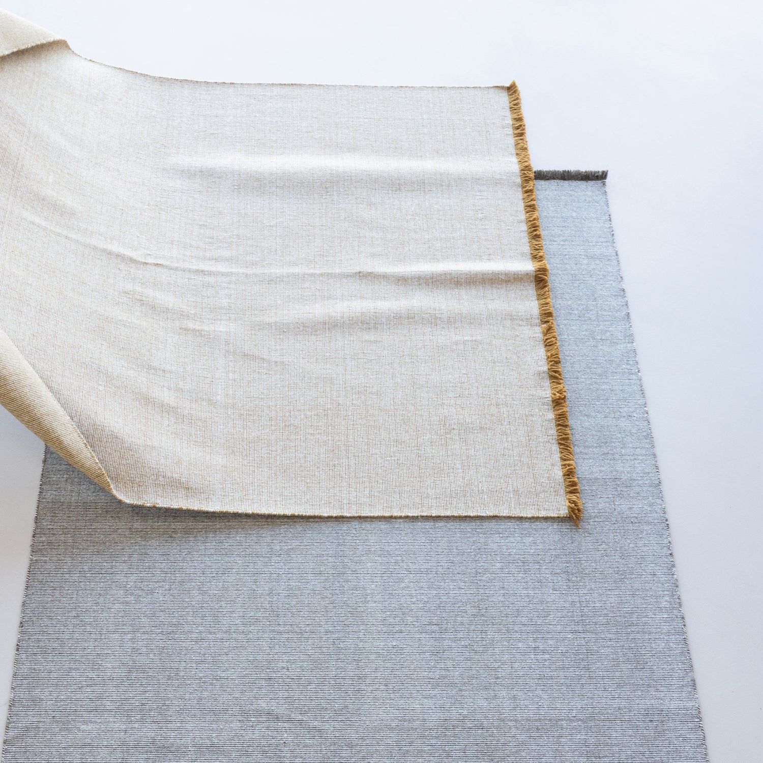 WEAVLY TEPPICH 170X240 CM WOLLE HELLBRAUN/NATUR