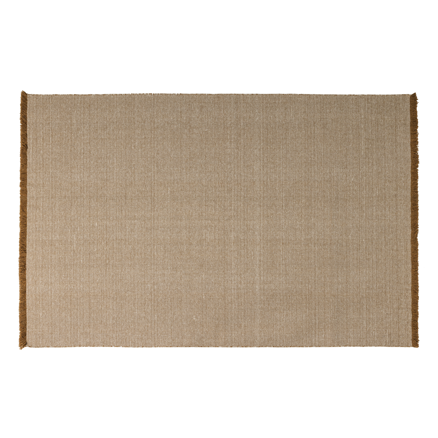 WEAVLY TEPPICH 170X240 CM WOLLE HELLBRAUN/NATUR