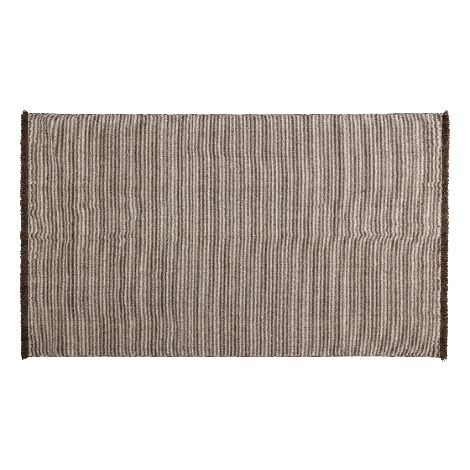 WEAVLY TEPPICH 200X300 CM WOLLE BRAUN/NATUR
