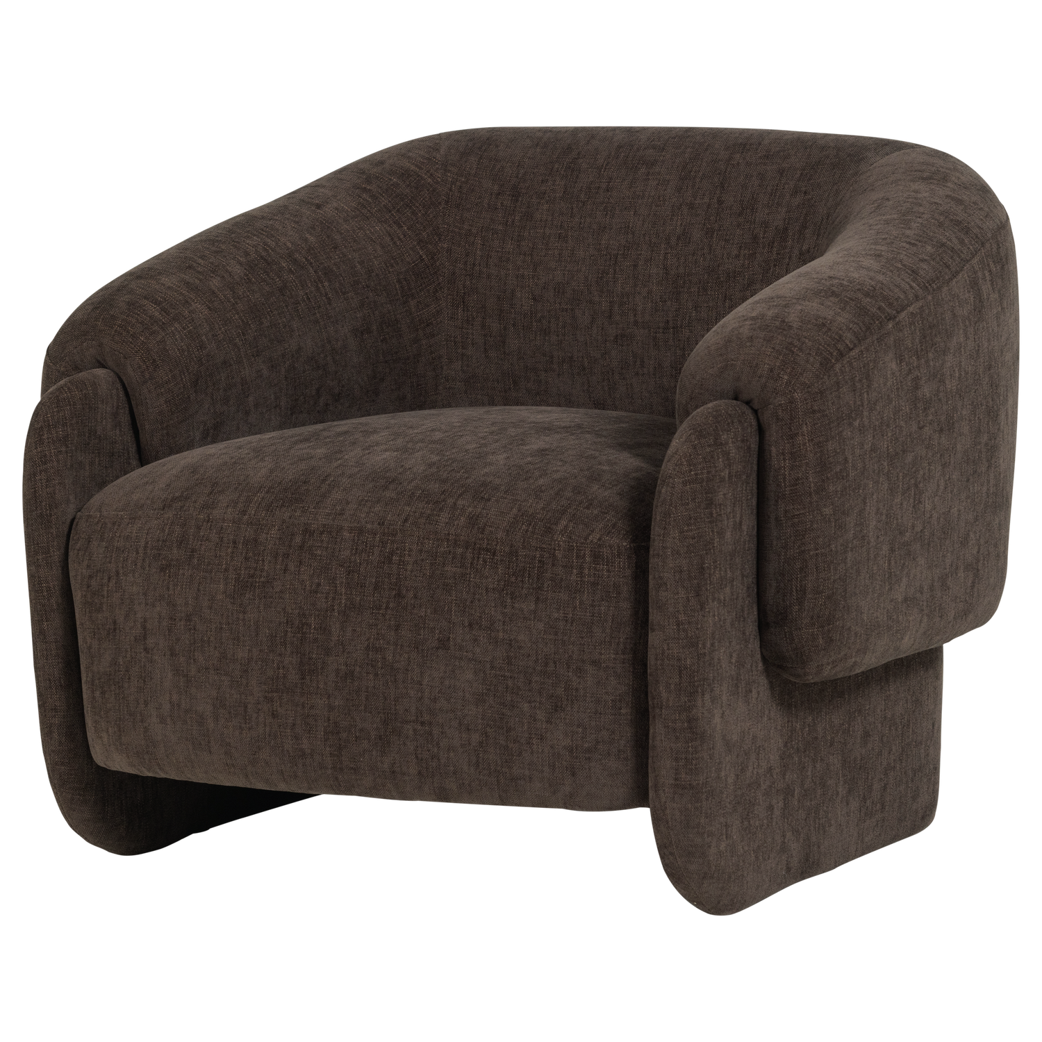 MORU SESSEL CHENILLE DUNKELBRAUN [fsc]