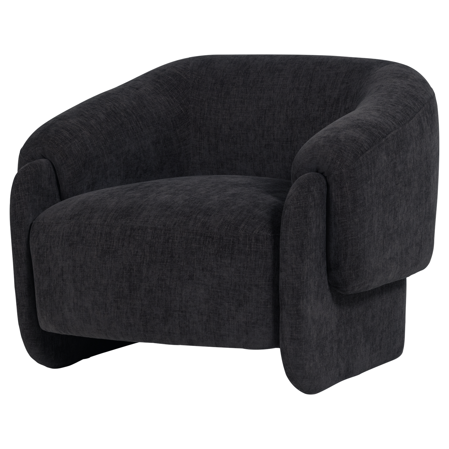 MORU SESSEL CHENILLE DENIM BLAU [fsc]