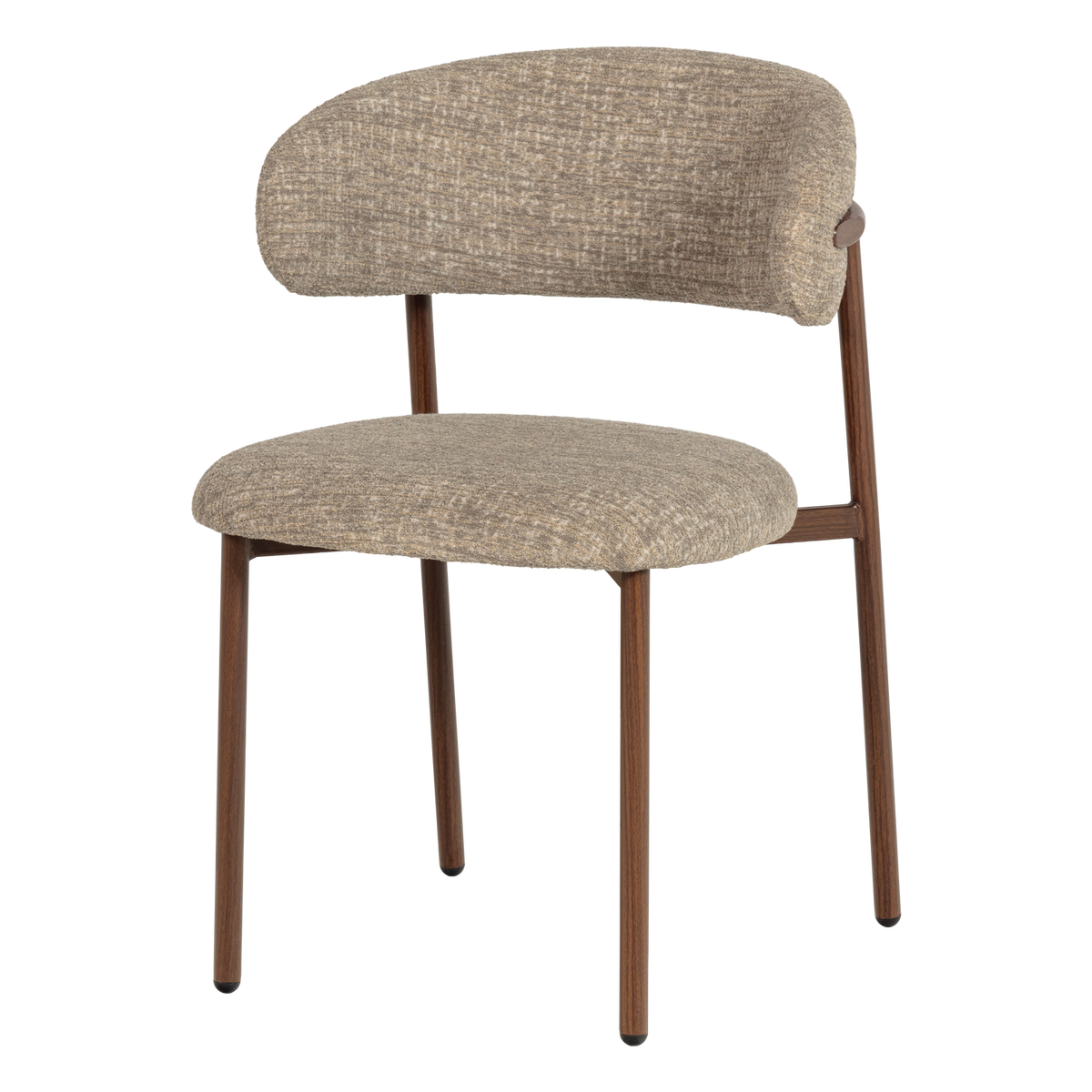 KELU ESSZIMMERSTUHL WOLLE NATUR MELANGE - 2ER SET [fsc]