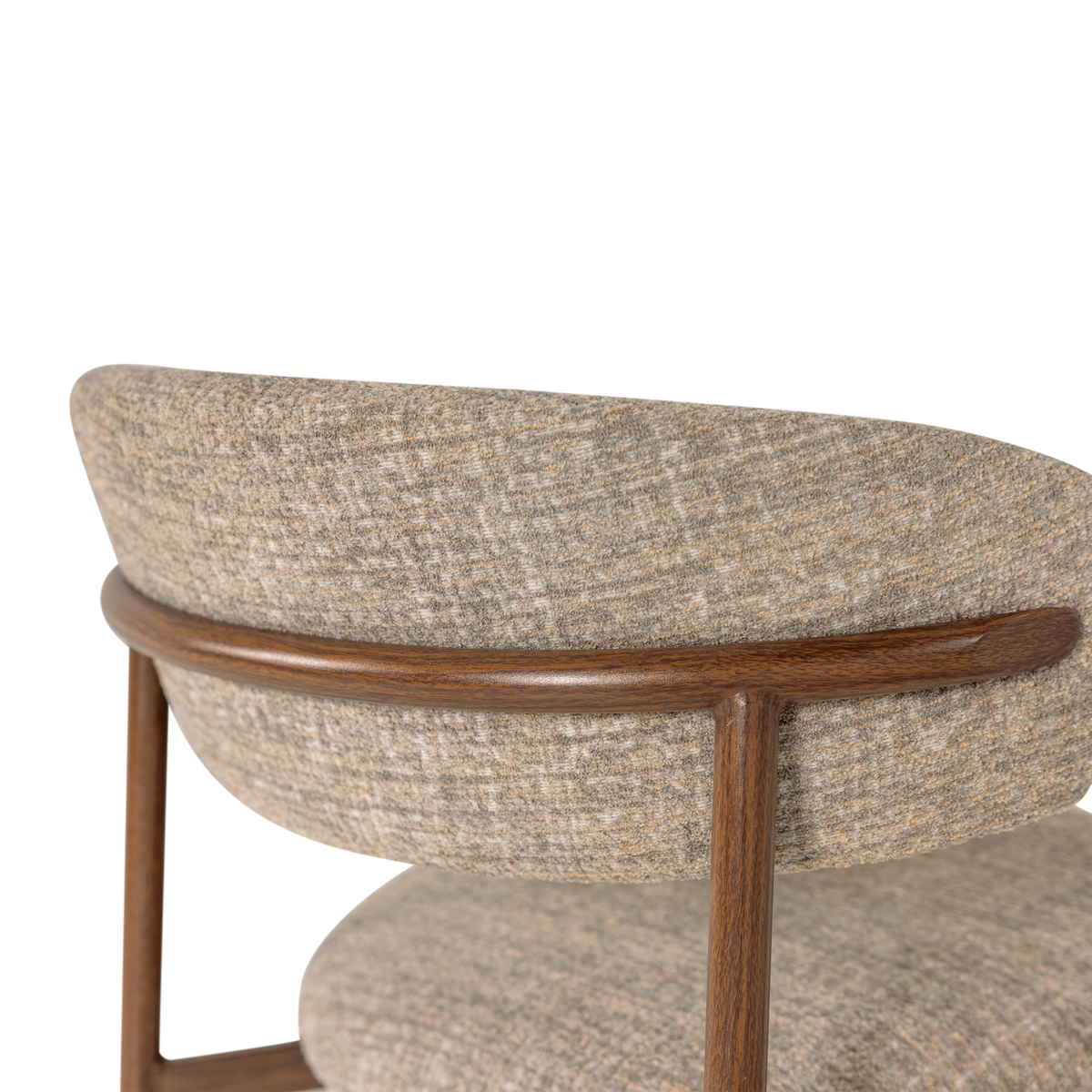 KELU ESSZIMMERSTUHL WOLLE NATUR MELANGE - 2ER SET [fsc]