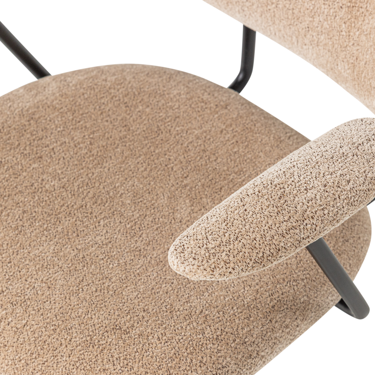BRINT ESSZIMMERSTUHL MIT ARMLEHNEN SAND - 2ER SET [fsc]