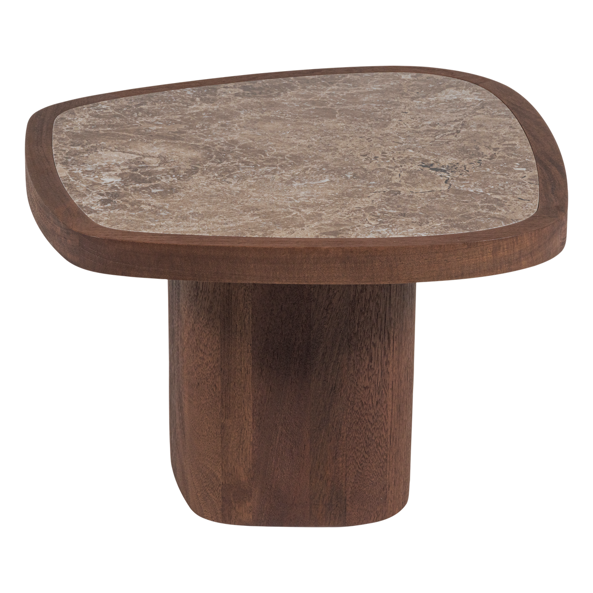 GRANU COUCHTISCH MARMER/MANGO HOLZ BRAUN [fsc]