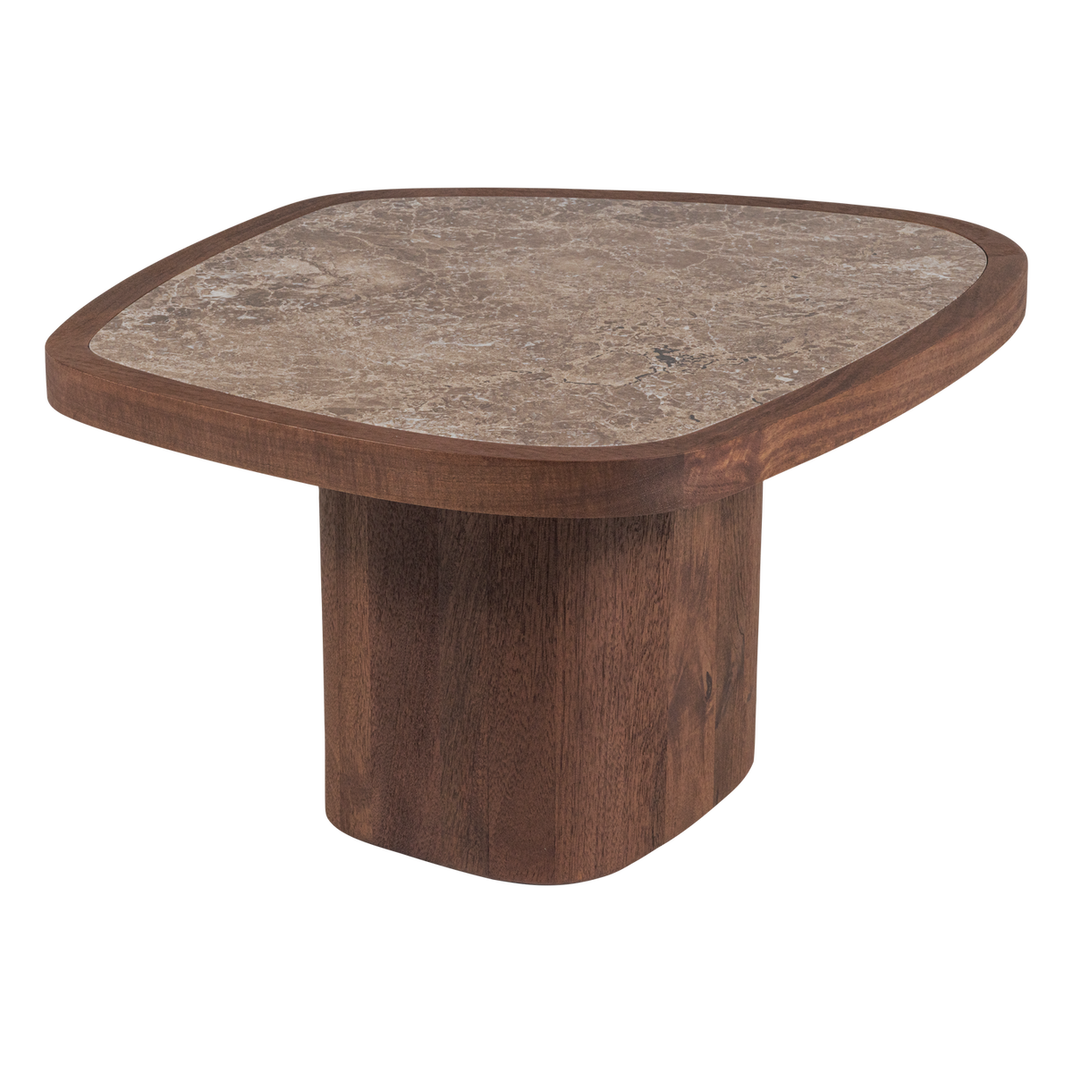 GRANU COUCHTISCH MARMER/MANGO HOLZ BRAUN [fsc]